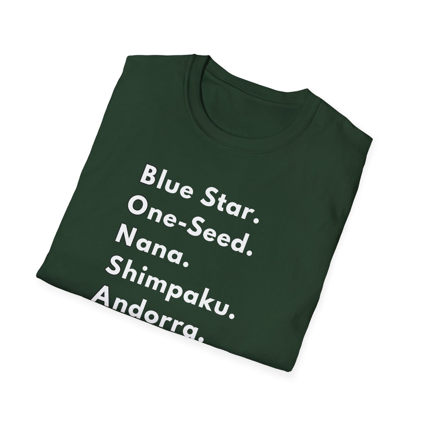 Tshirt: Bonsai Word Art Softstyle T-Shirt, Bonsai Tree Tee Spells Bonsai With Juniper Tree Varieties, Bonsai Enthusiast Gift for Him, Tree Type Top