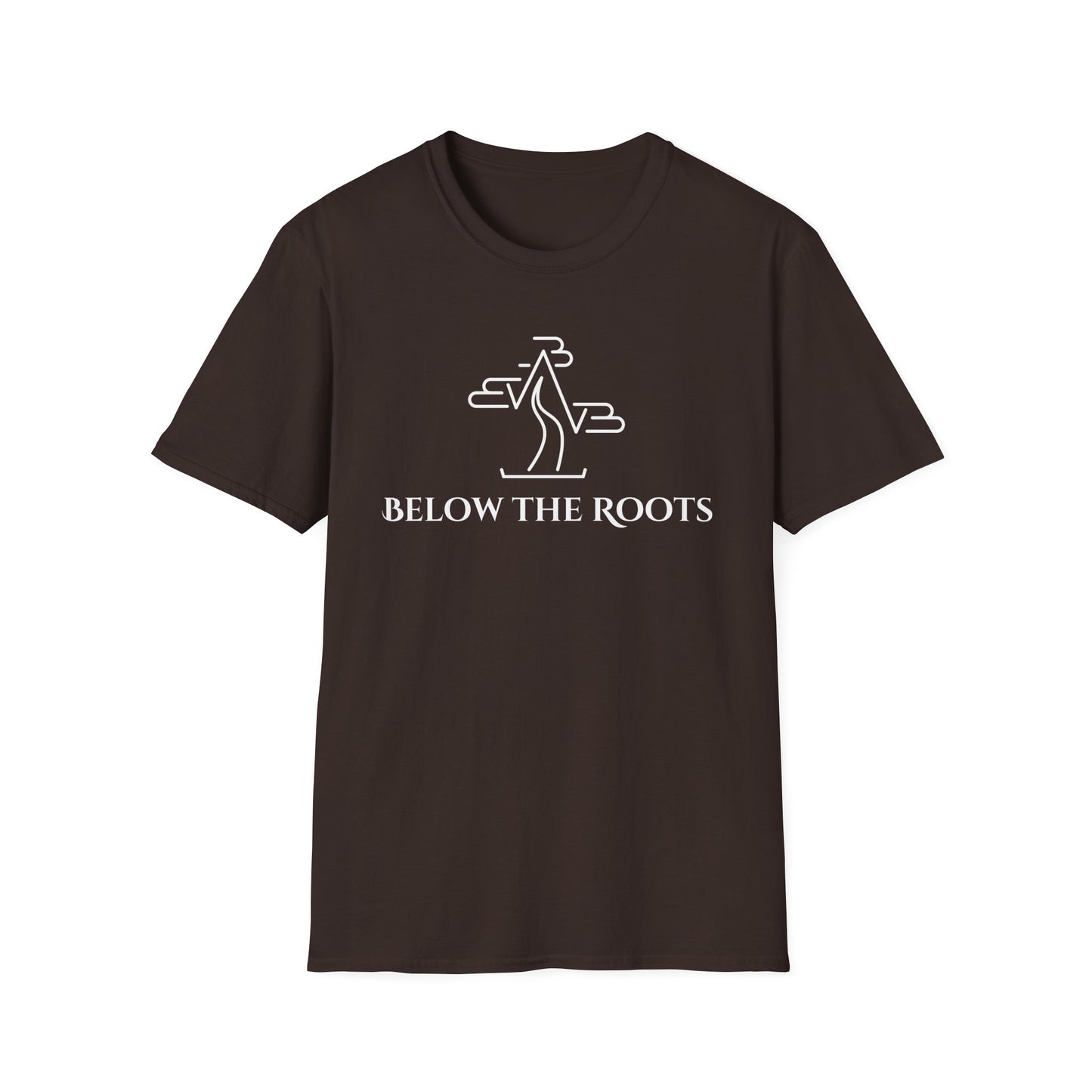Tshirt F: Below the Roots Brand Logo Softstyle T-Shirt