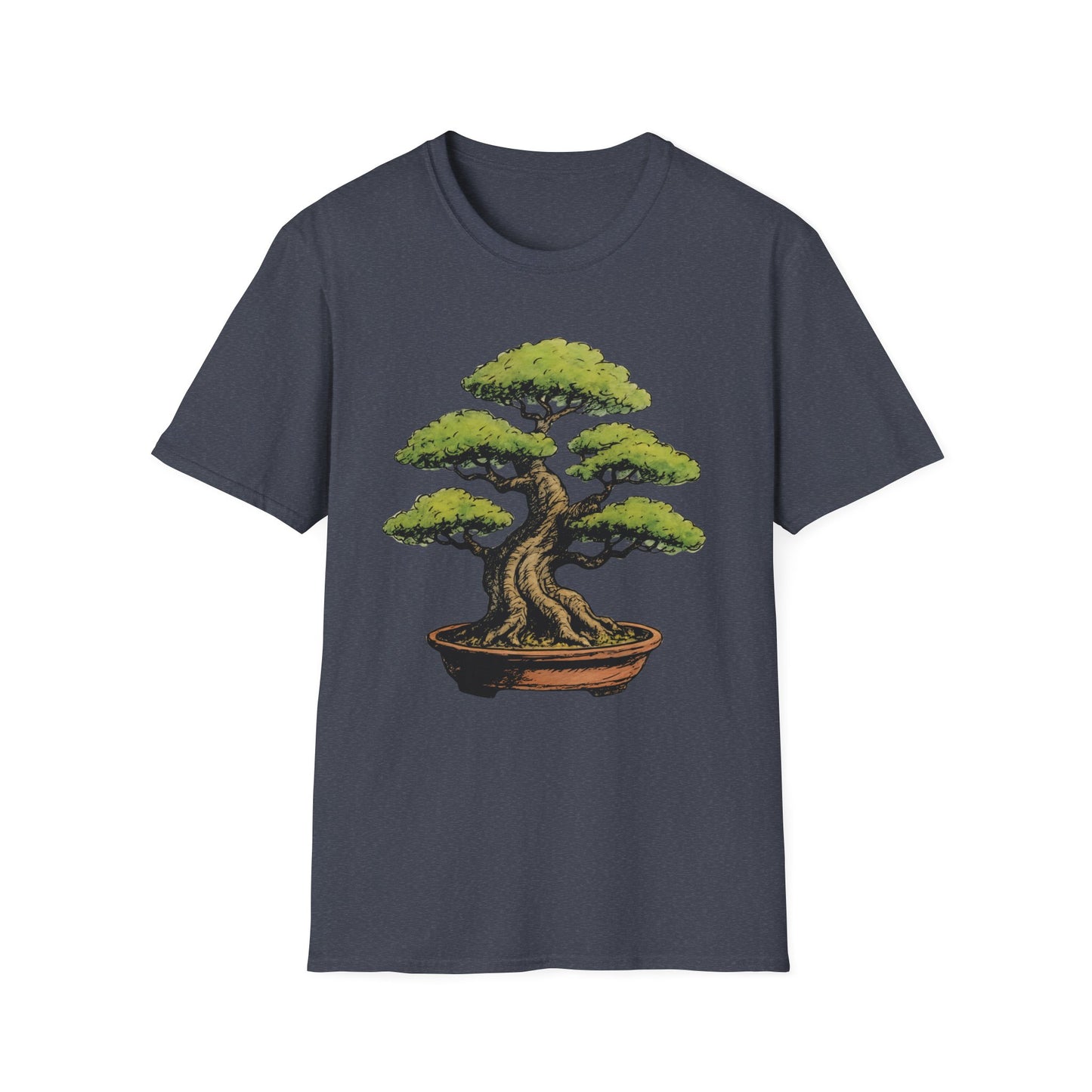 Tshirt 5: Bonsai Tree Graphic T-Shirt, Japanese Garden Softstyle Tee, Bonsai Lover Gift
