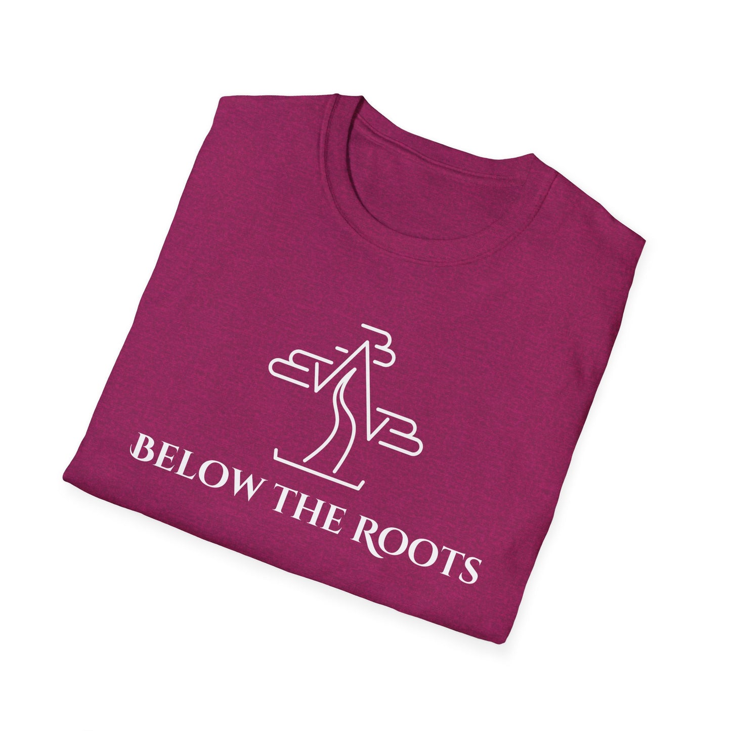 Tshirt F: Below the Roots Brand Logo Softstyle T-Shirt