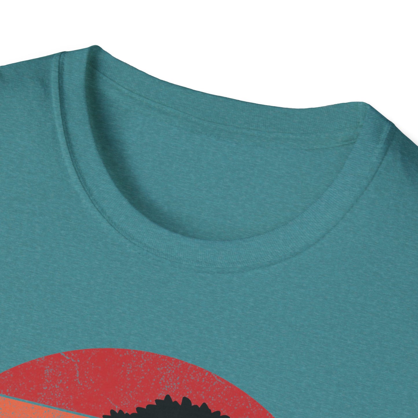 Tshirt A: Classic Sunset Bonsai Shirt, California Vintage-Style Bonsai Tree T-Shirt, Softstyle Bonsai Sunset Tee, Gift for Him