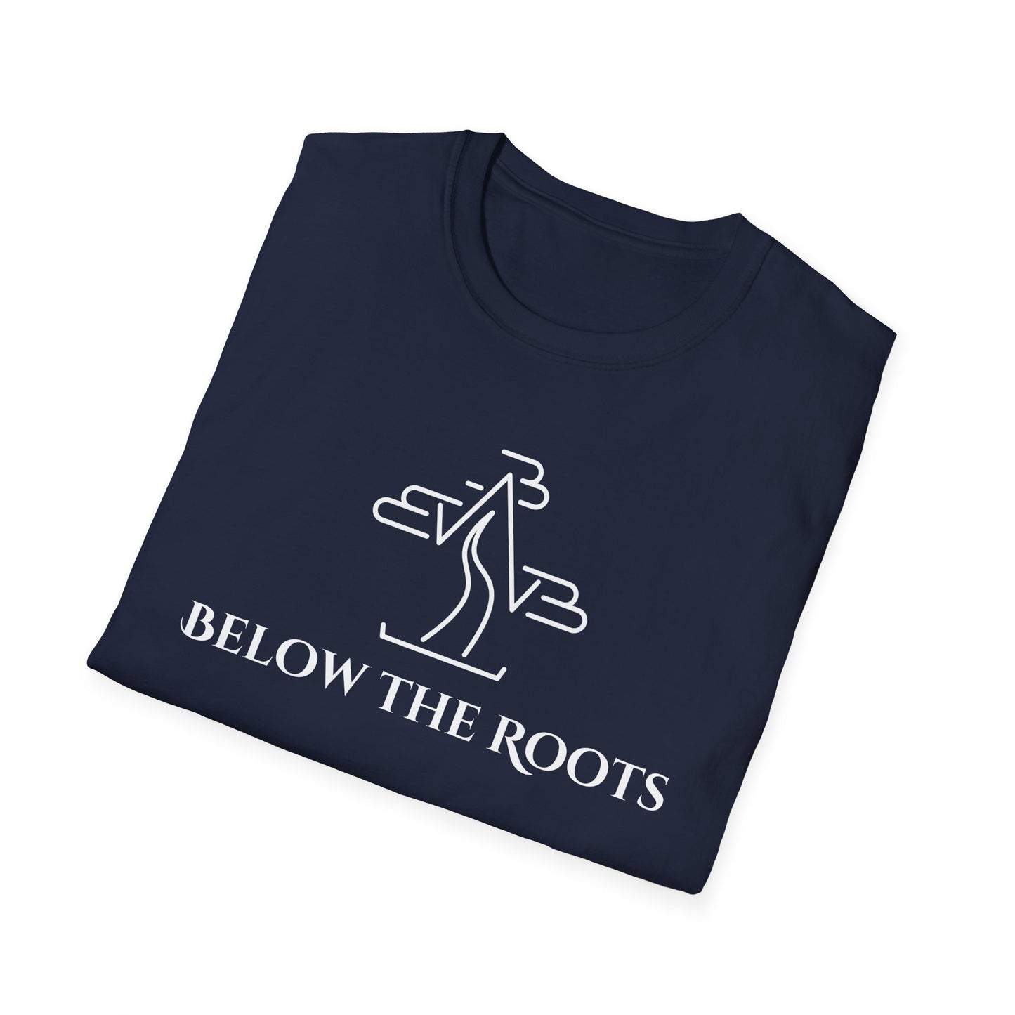 Tshirt F: Below the Roots Brand Logo Softstyle T-Shirt