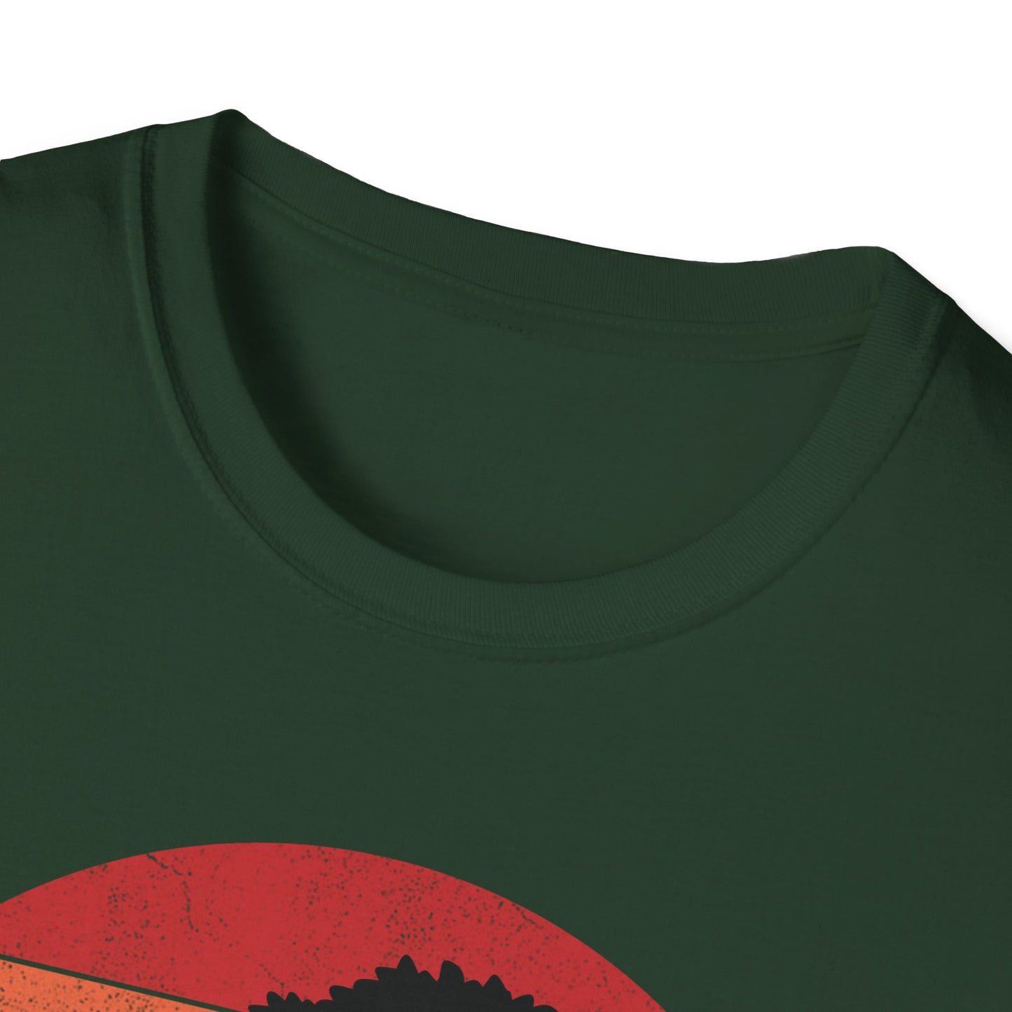 Tshirt A: Classic Sunset Bonsai Shirt, California Vintage-Style Bonsai Tree T-Shirt, Softstyle Bonsai Sunset Tee, Gift for Him