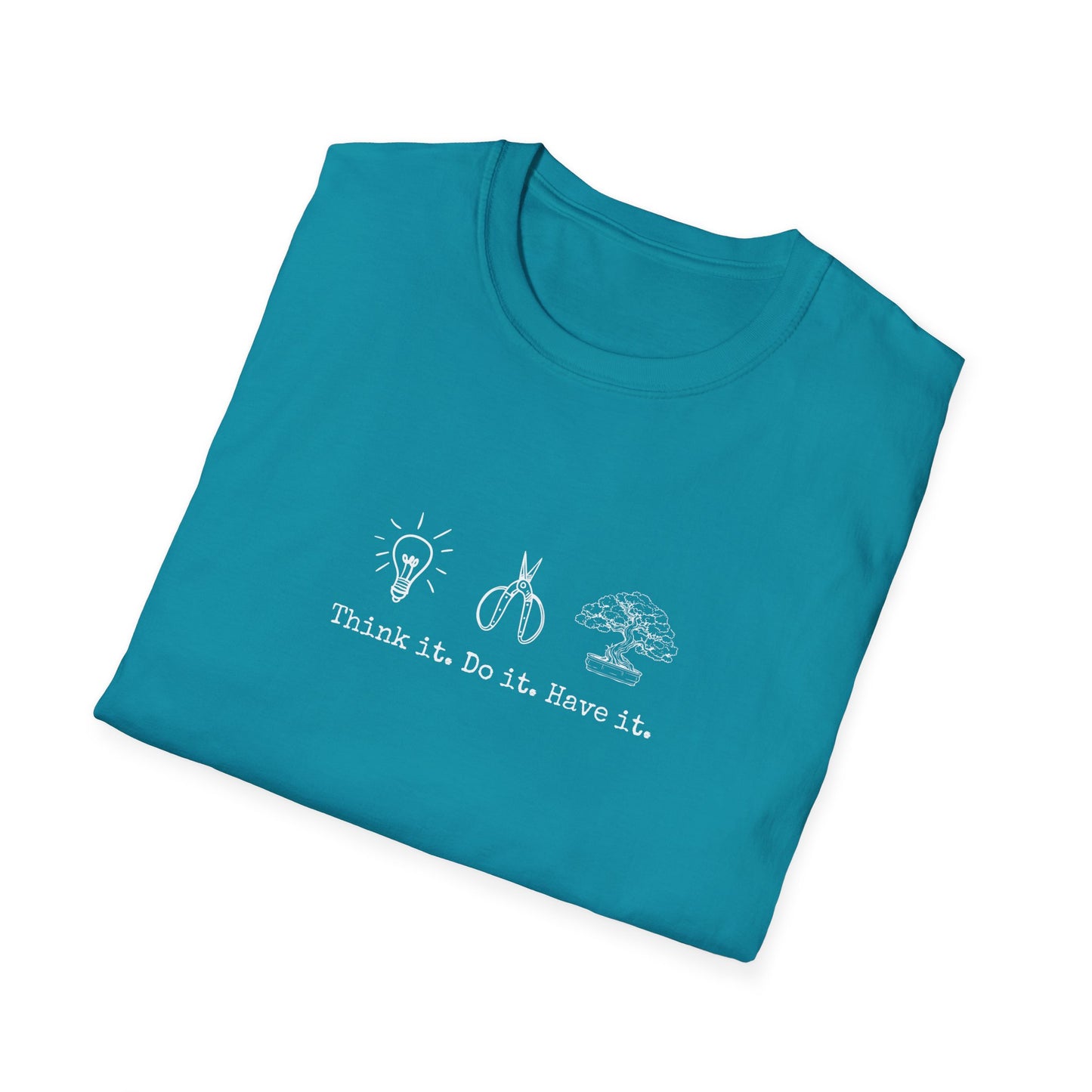 Tshirt: Bonsai Artist T-Shirt | Bonsai Tree Shirt | Bonsai Tool Shirt | Think It Do It Have It | Maker Shirt | DIY | Gildan Unisex Softstyle T-Shirt