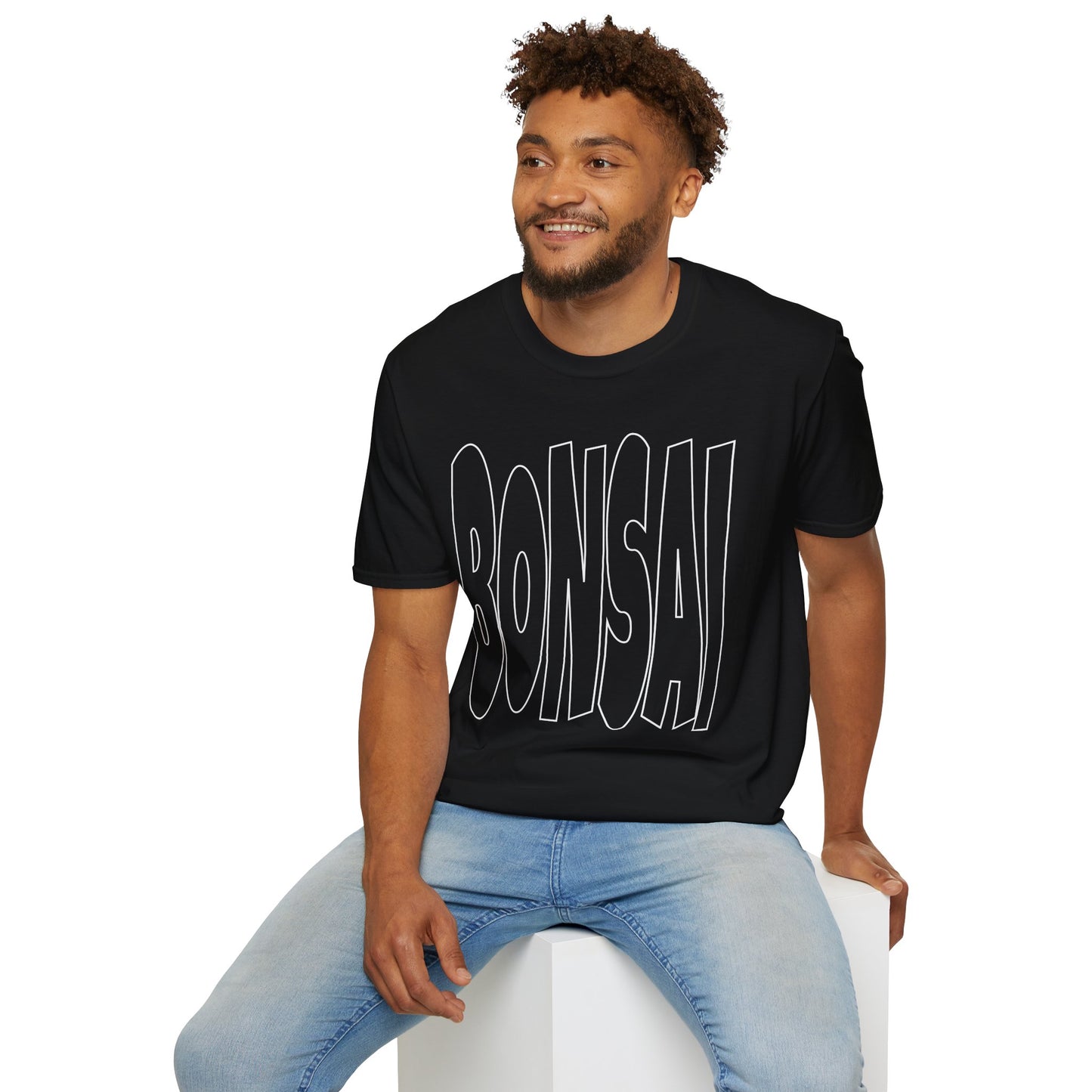 Tshirt C: Bonsai Softstyle Tee, Bonsai Hobby Gift