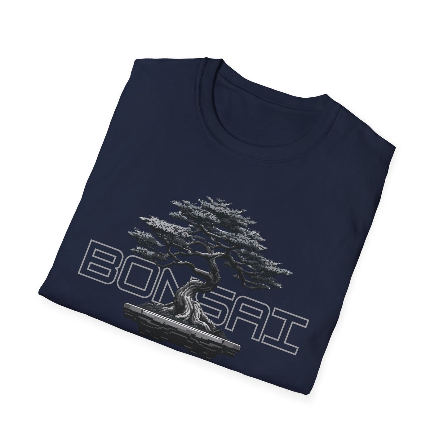 Tshirt B: Bonsai Tree Graphic Tee, Softstyle Unisex Shirt for Bonsai Enthusiasts