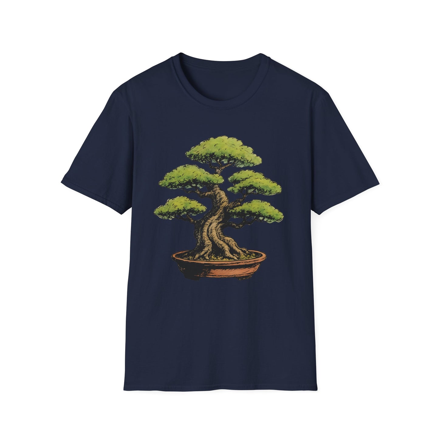 Tshirt 5: Bonsai Tree Graphic T-Shirt, Japanese Garden Softstyle Tee, Bonsai Lover Gift