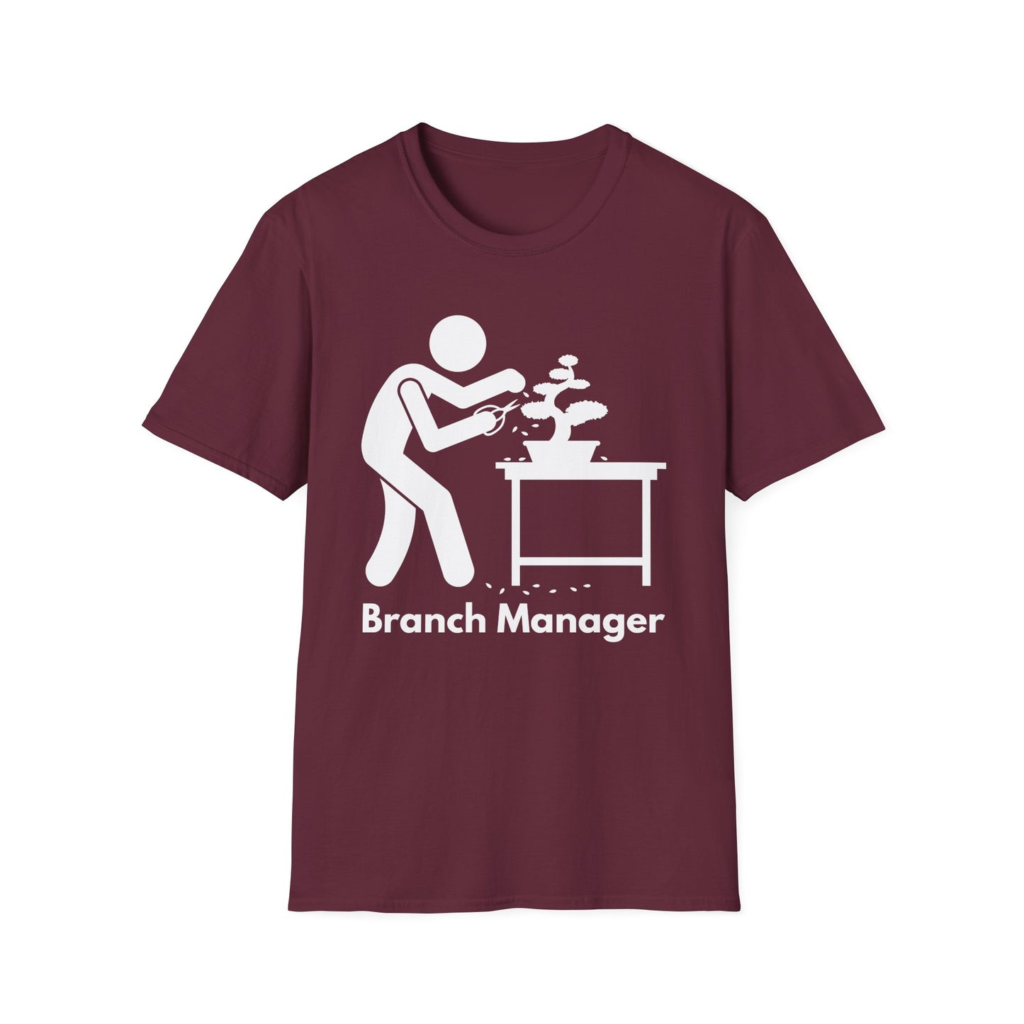 Tshirt 8: Bonsai Branch Manager Softstyle T-Shirt, Funny Bonsai Tree Shirt, Fun Bonsai Tree Lover Gift, Bonsai Tree Enthusiast Tee, Bonsai Humor Tee
