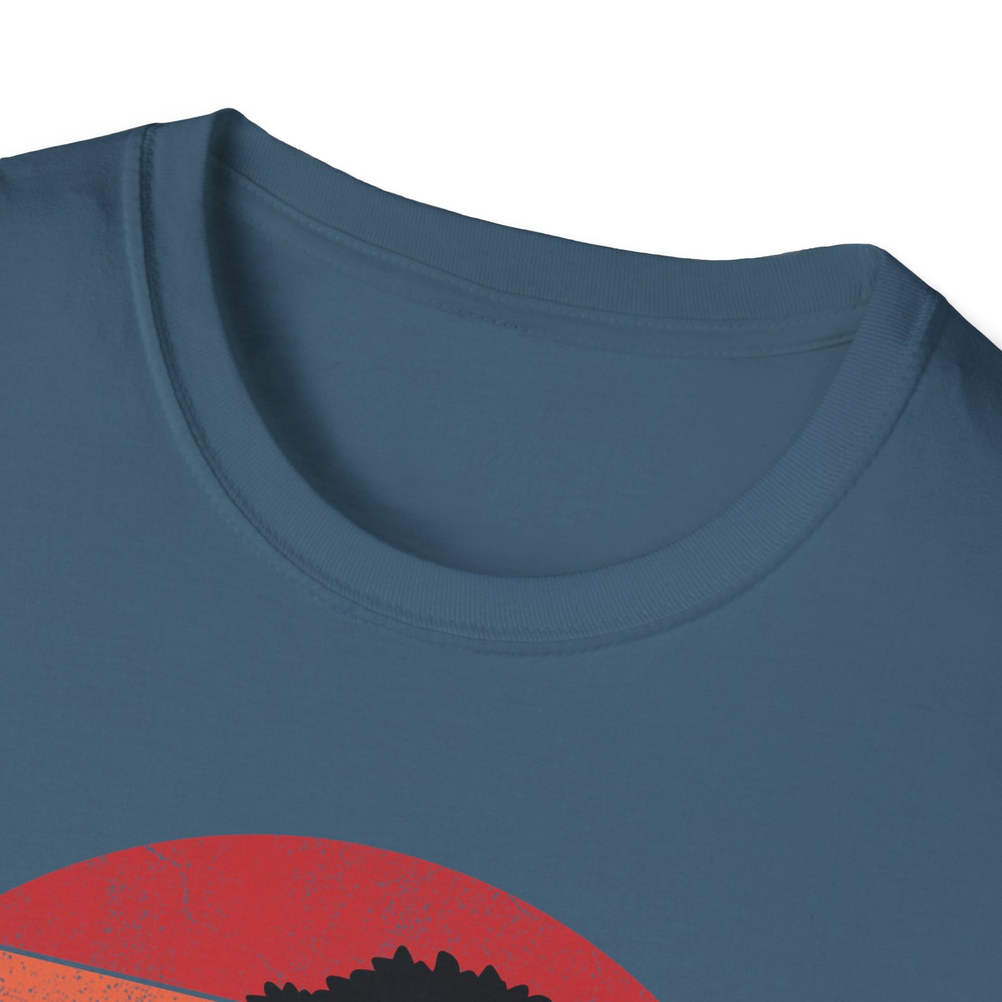 Tshirt A: Classic Sunset Bonsai Shirt, California Vintage-Style Bonsai Tree T-Shirt, Softstyle Bonsai Sunset Tee, Gift for Him
