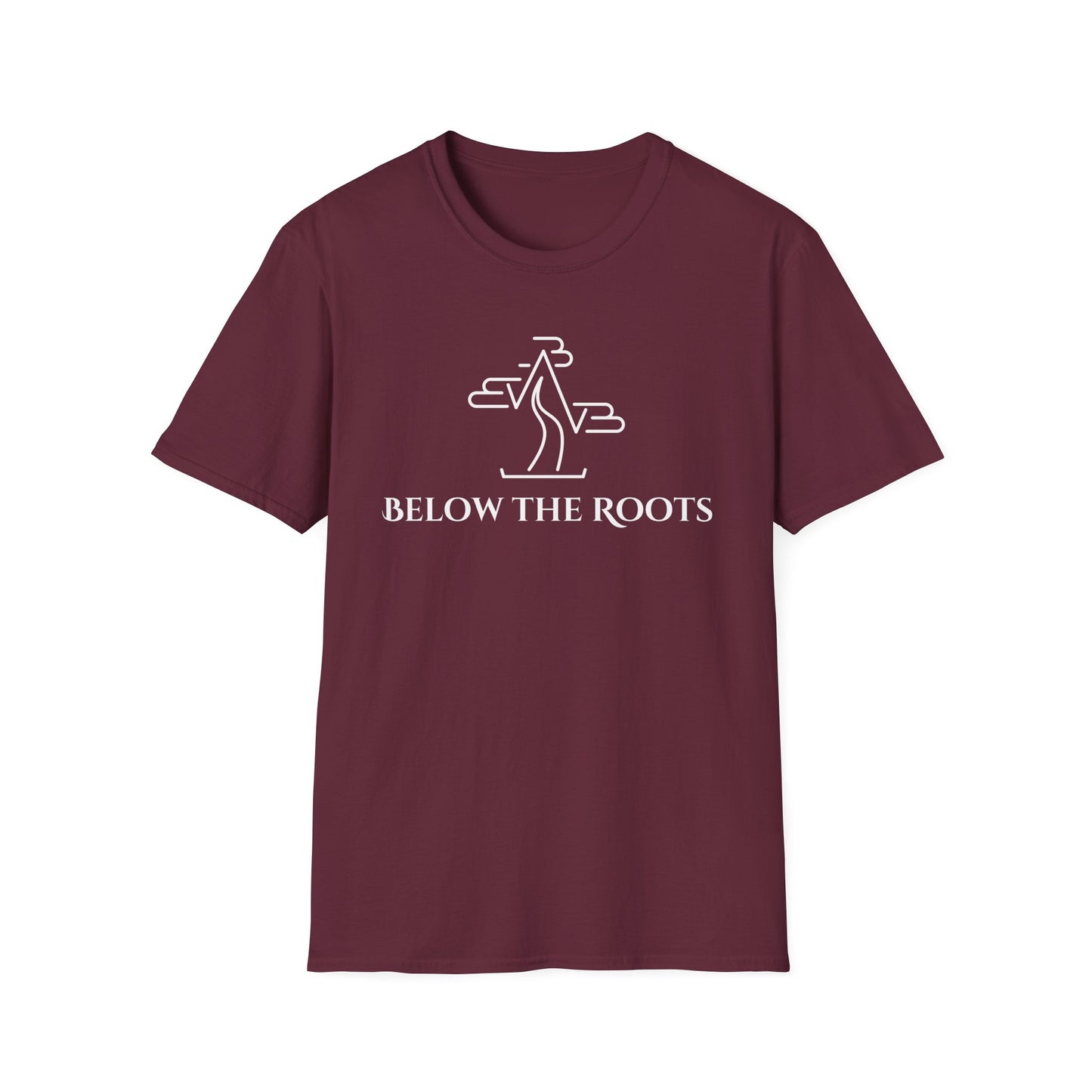 Tshirt F: Below the Roots Brand Logo Softstyle T-Shirt