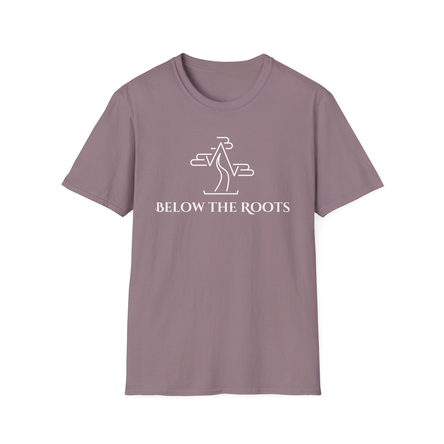 Tshirt F: Below the Roots Brand Logo Softstyle T-Shirt