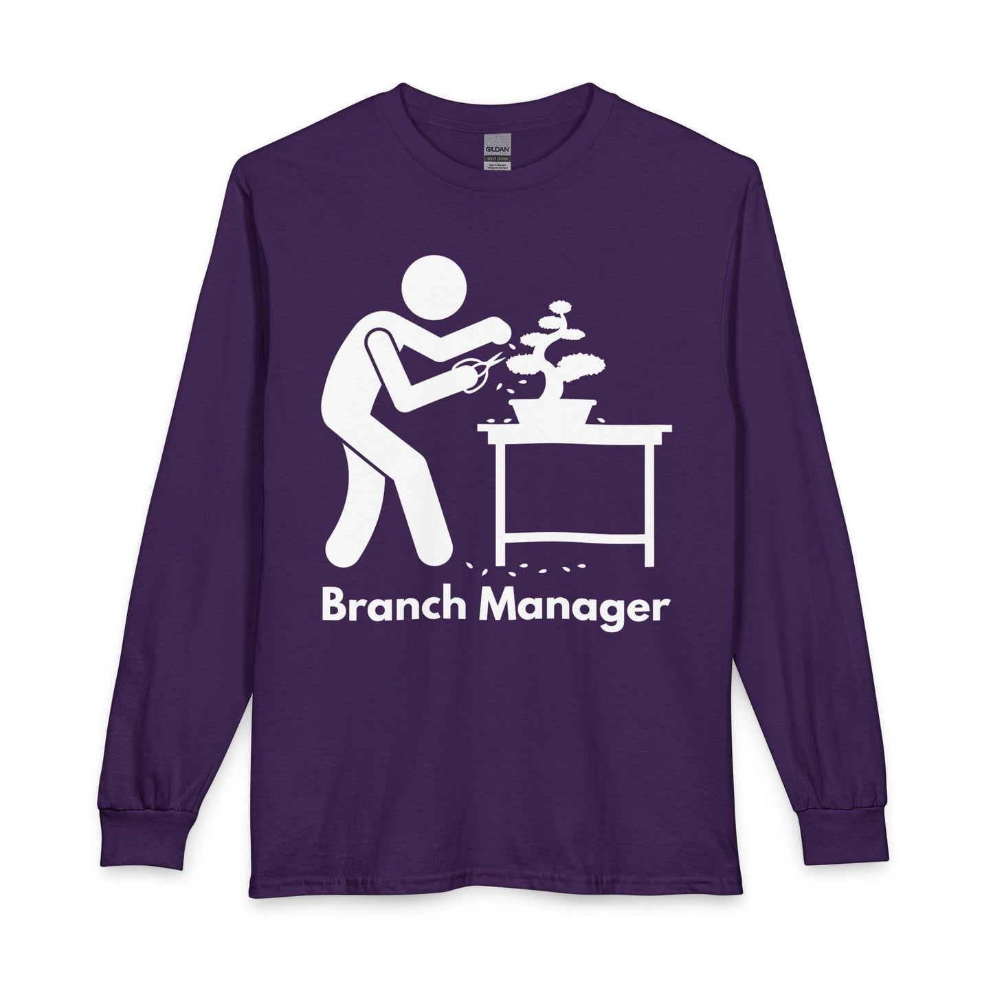 Tshirt Long-Sleeve: Bonsai Branch Manager Long-Sleeve T-Shirt