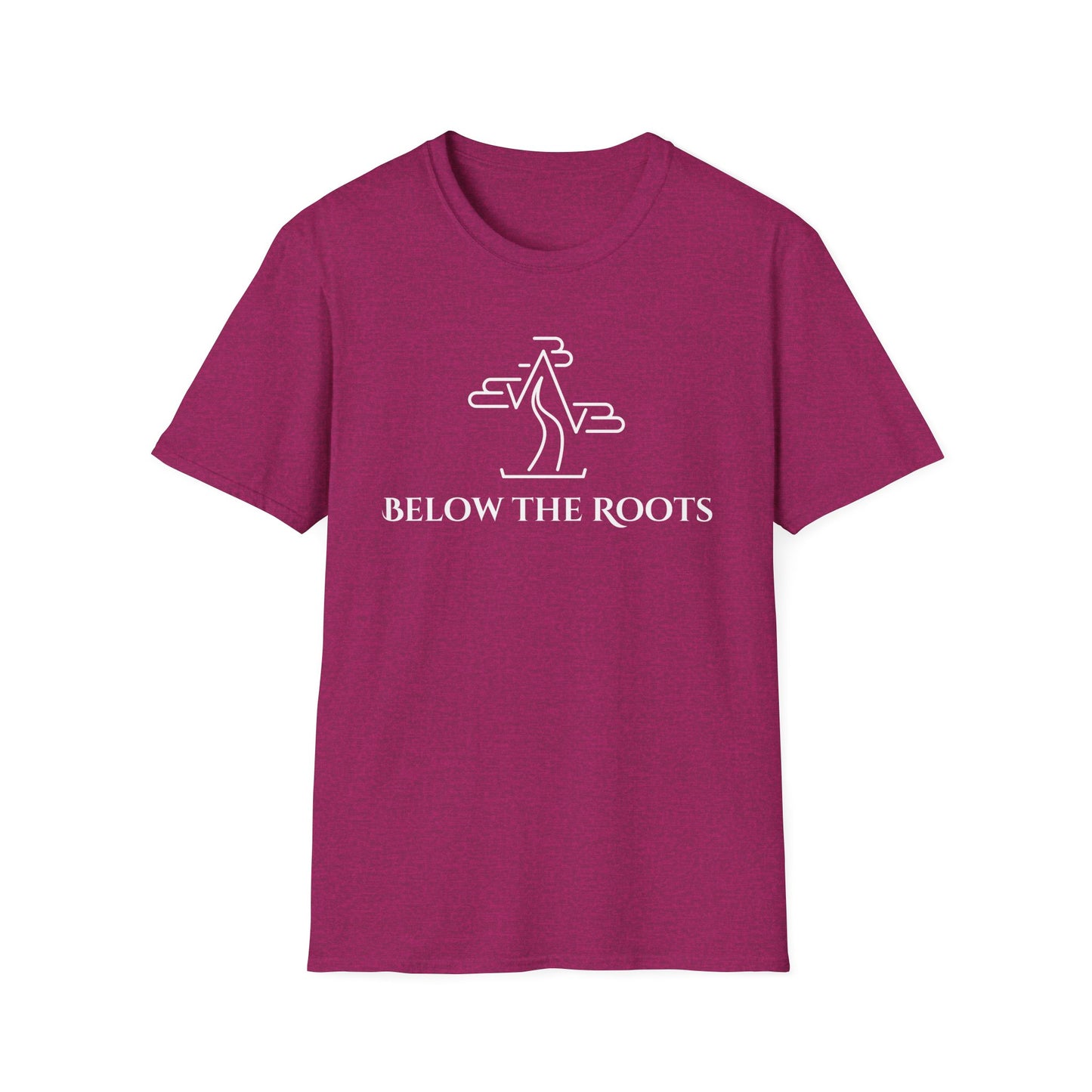 Tshirt F: Below the Roots Brand Logo Softstyle T-Shirt