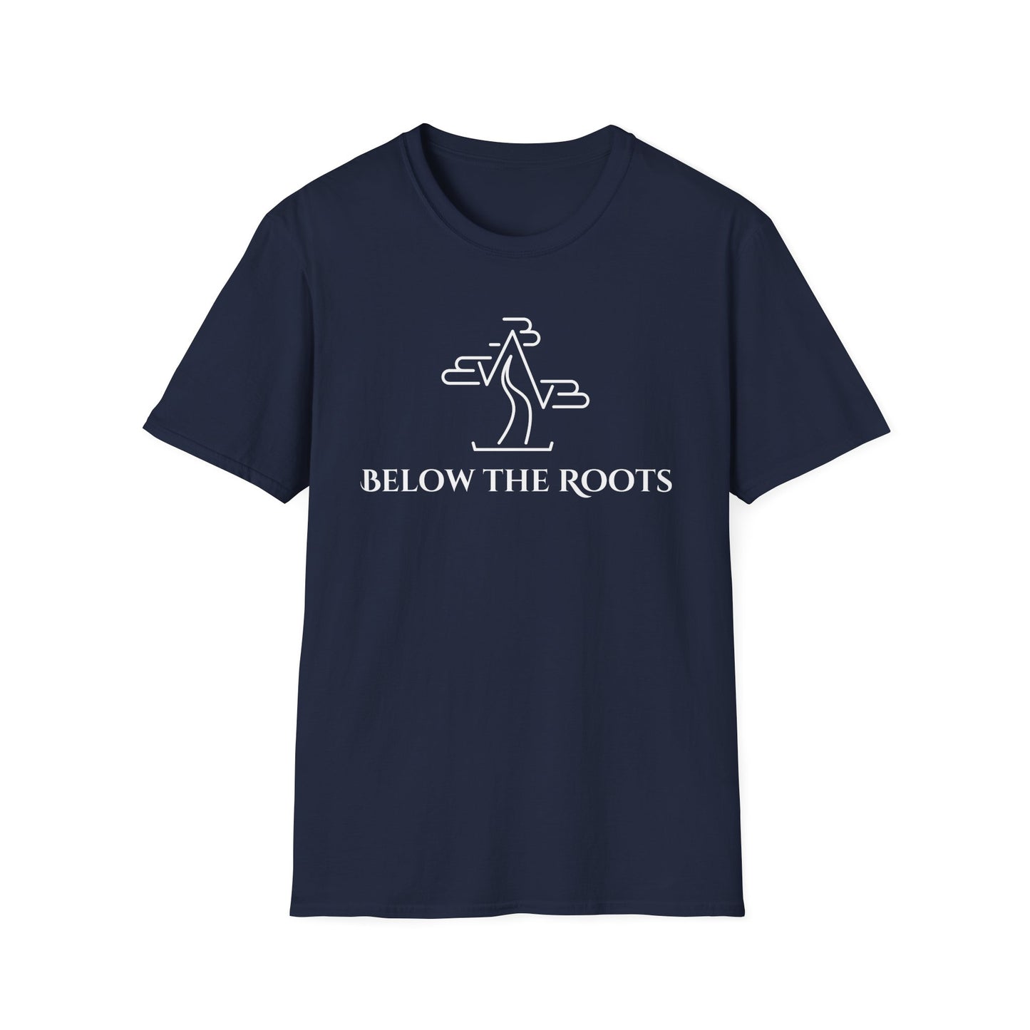Tshirt F: Below the Roots Brand Logo Softstyle T-Shirt