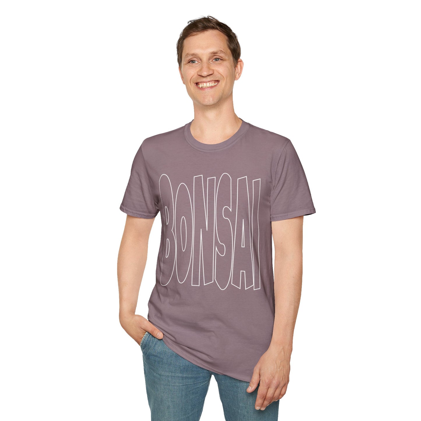 Tshirt C: Bonsai Softstyle Tee, Bonsai Hobby Gift