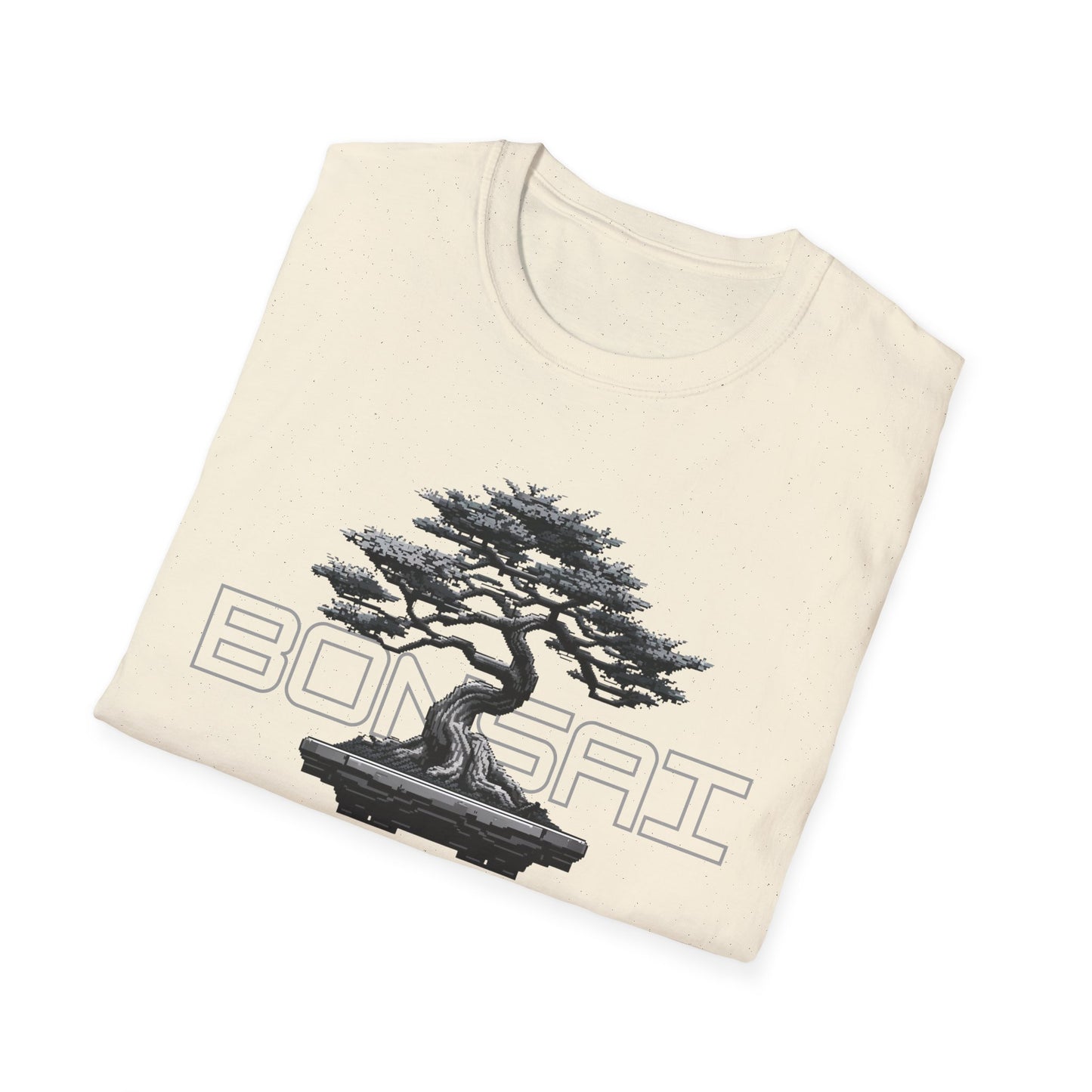 Tshirt B: Bonsai Tree Graphic Tee, Softstyle Unisex Shirt for Bonsai Enthusiasts