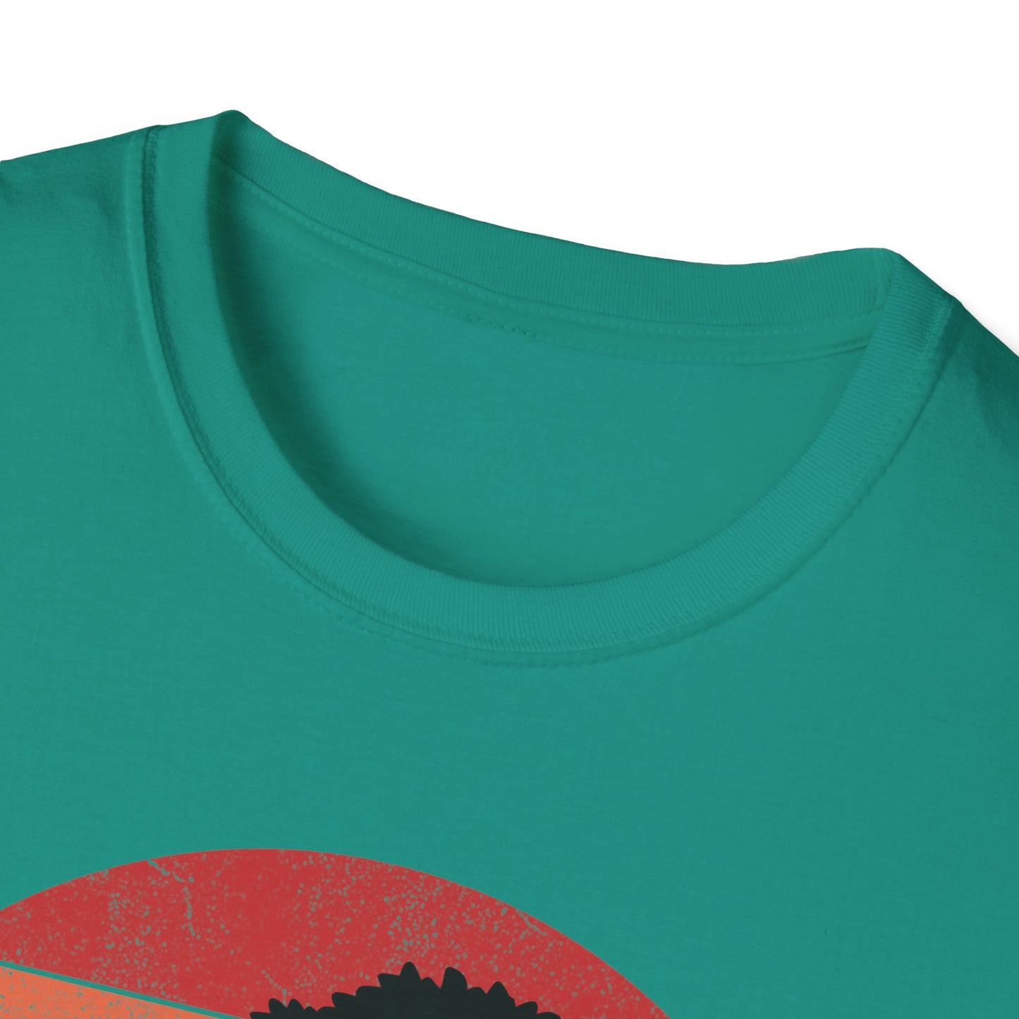 Tshirt A: Classic Sunset Bonsai Shirt, California Vintage-Style Bonsai Tree T-Shirt, Softstyle Bonsai Sunset Tee, Gift for Him