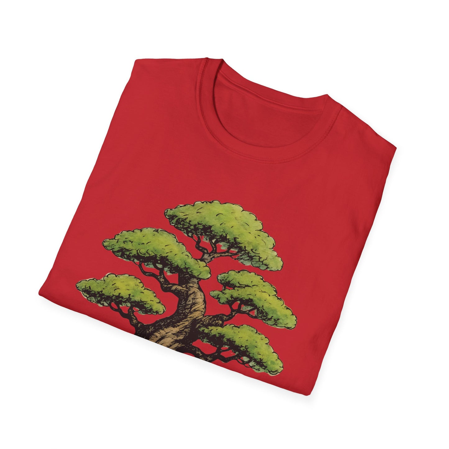 Tshirt 5: Bonsai Tree Graphic T-Shirt, Japanese Garden Softstyle Tee, Bonsai Lover Gift