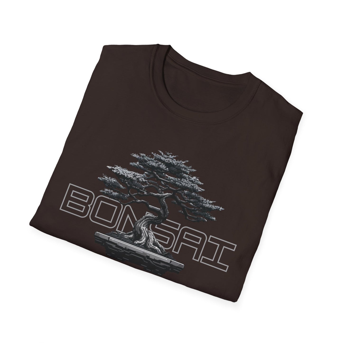 Tshirt B: Bonsai Tree Graphic Tee, Softstyle Unisex Shirt for Bonsai Enthusiasts