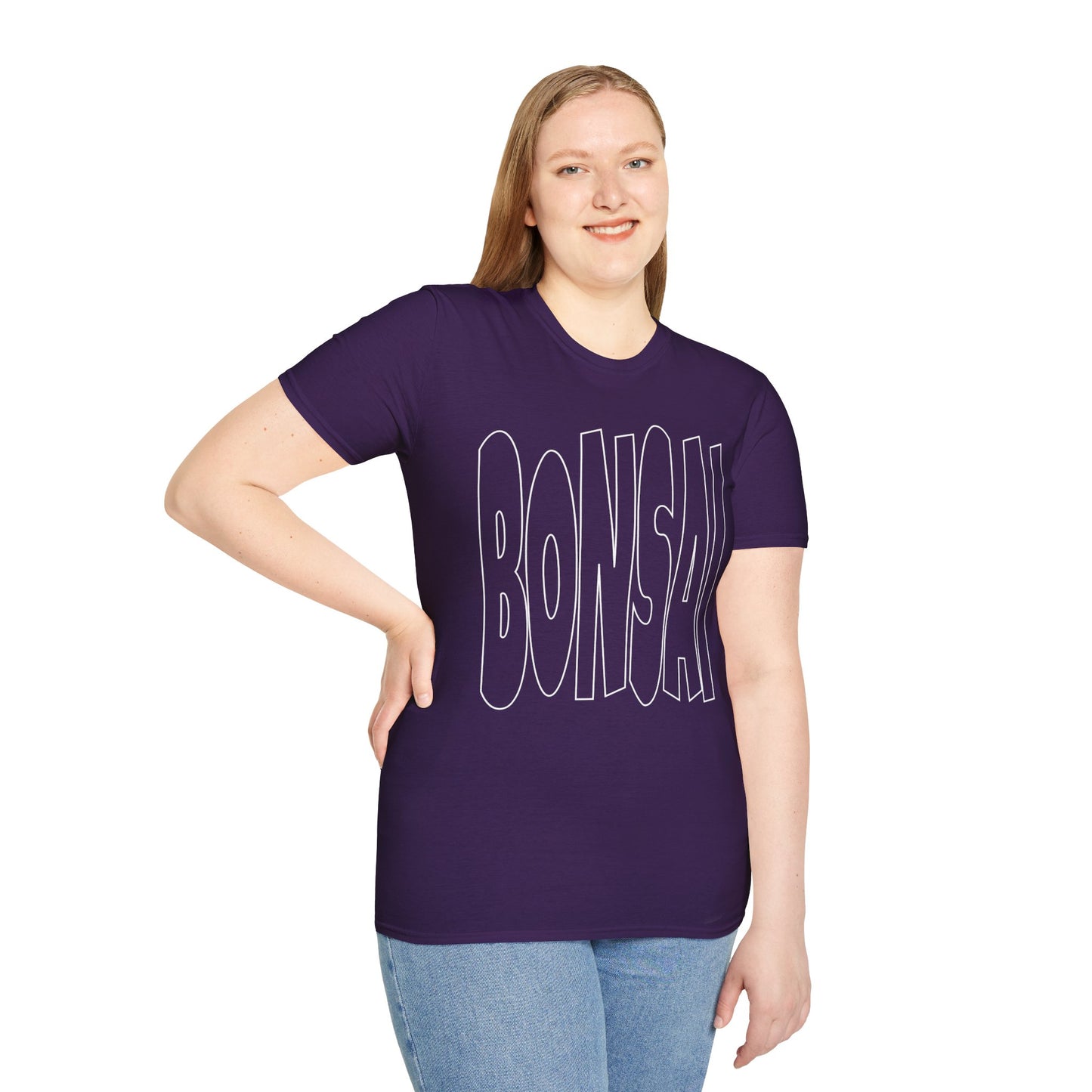 Tshirt C: Bonsai Softstyle Tee, Bonsai Hobby Gift