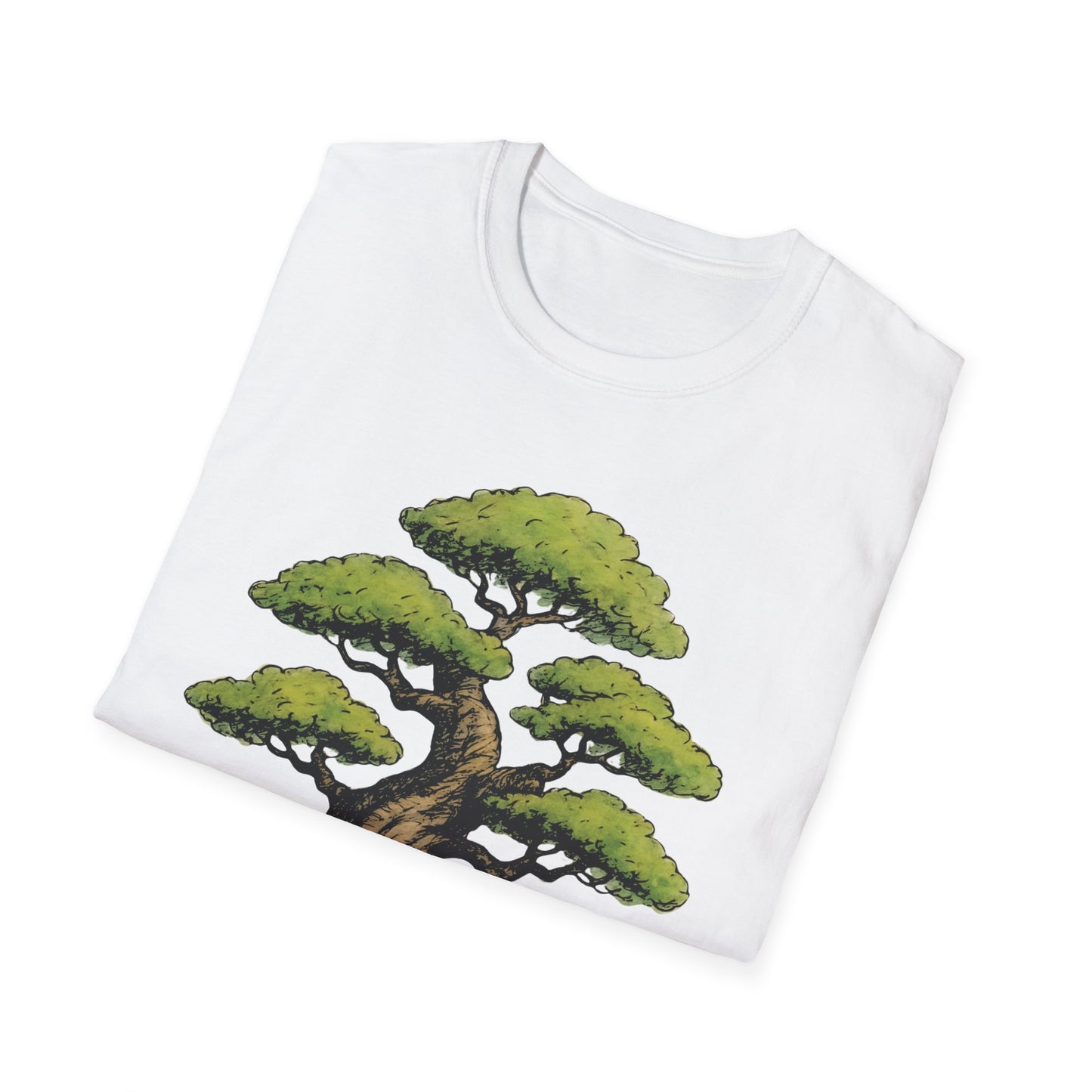 Tshirt 5: Bonsai Tree Graphic T-Shirt, Japanese Garden Softstyle Tee, Bonsai Lover Gift