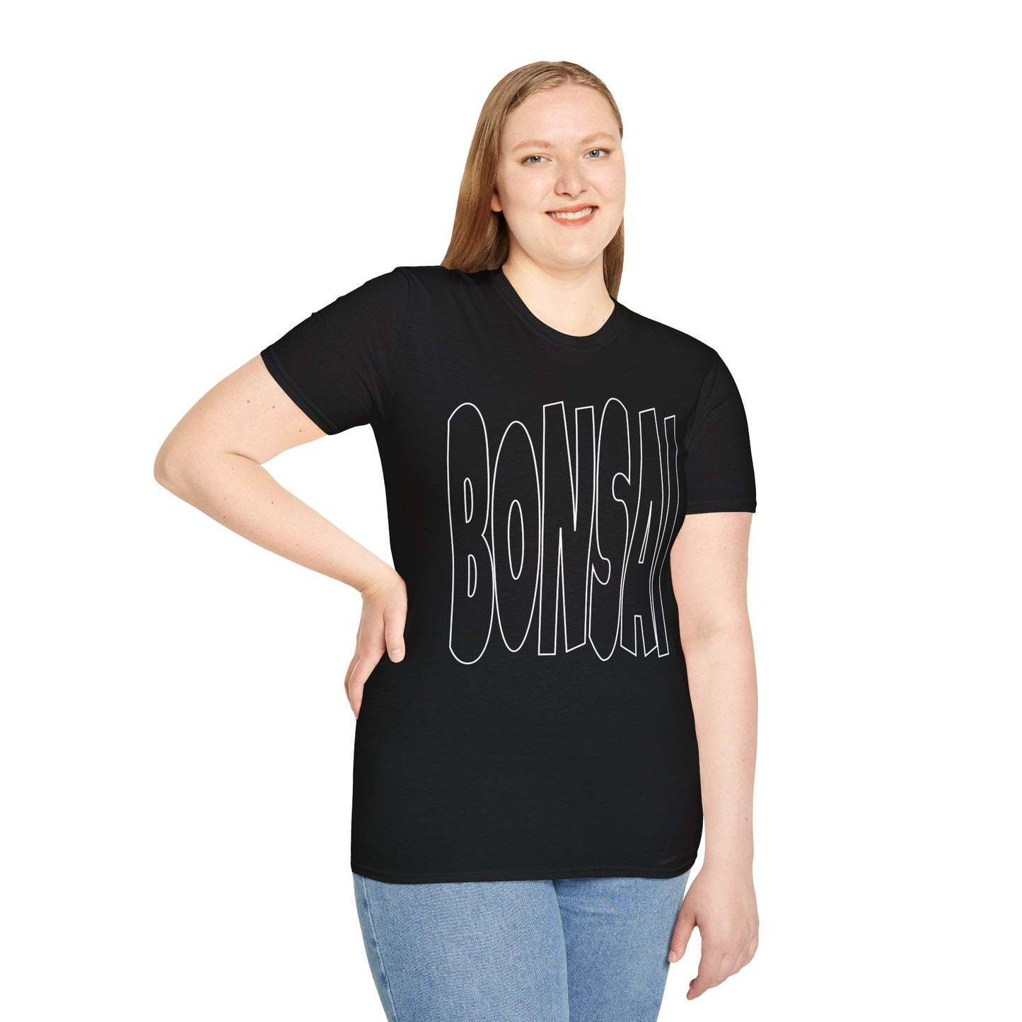 Tshirt C: Bonsai Softstyle Tee, Bonsai Hobby Gift