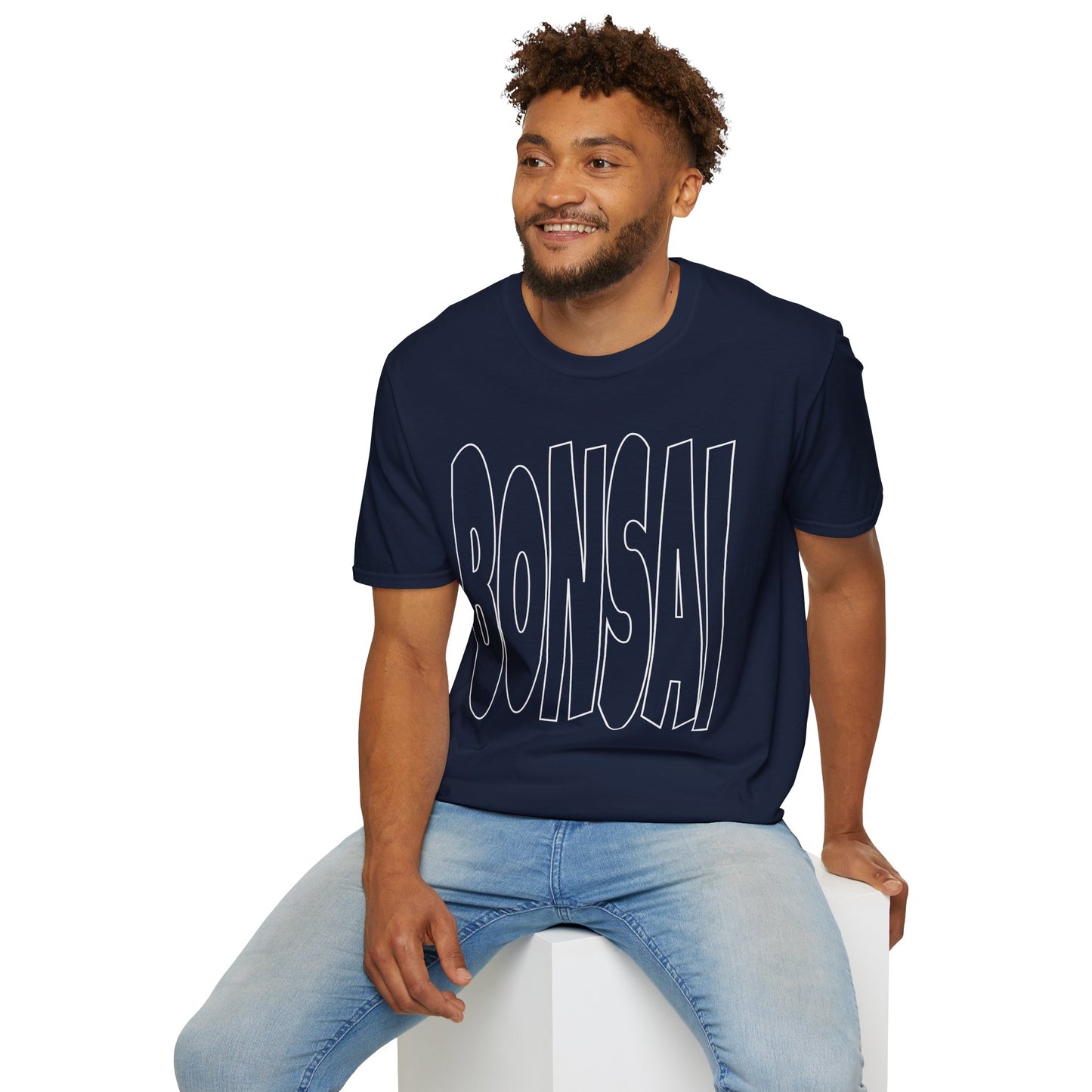 Tshirt C: Bonsai Softstyle Tee, Bonsai Hobby Gift