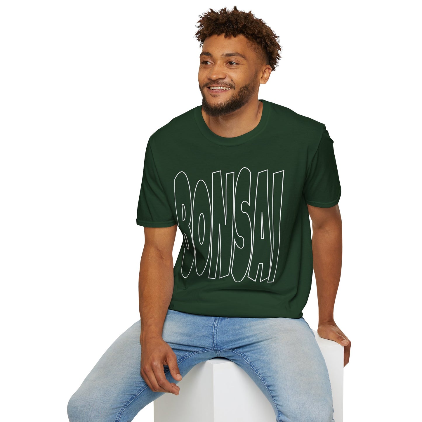 Tshirt C: Bonsai Softstyle Tee, Bonsai Hobby Gift