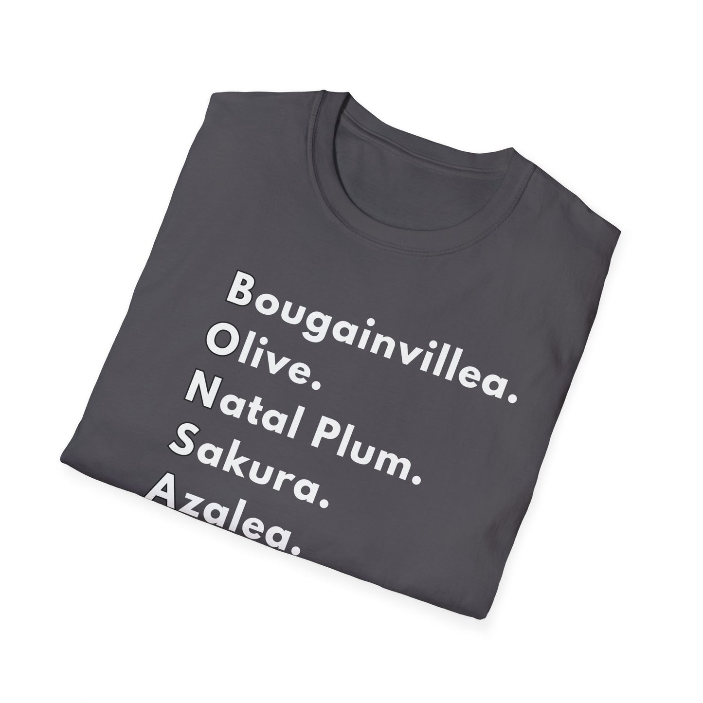 Tshirt: Bonsai Tee Spelling Bonsai Tree Types, Bonsai Word Art Softstyle T-Shirt, Bonsai Enthusiast Gift for Him, Bonsai Tree Varieties Top, Flower