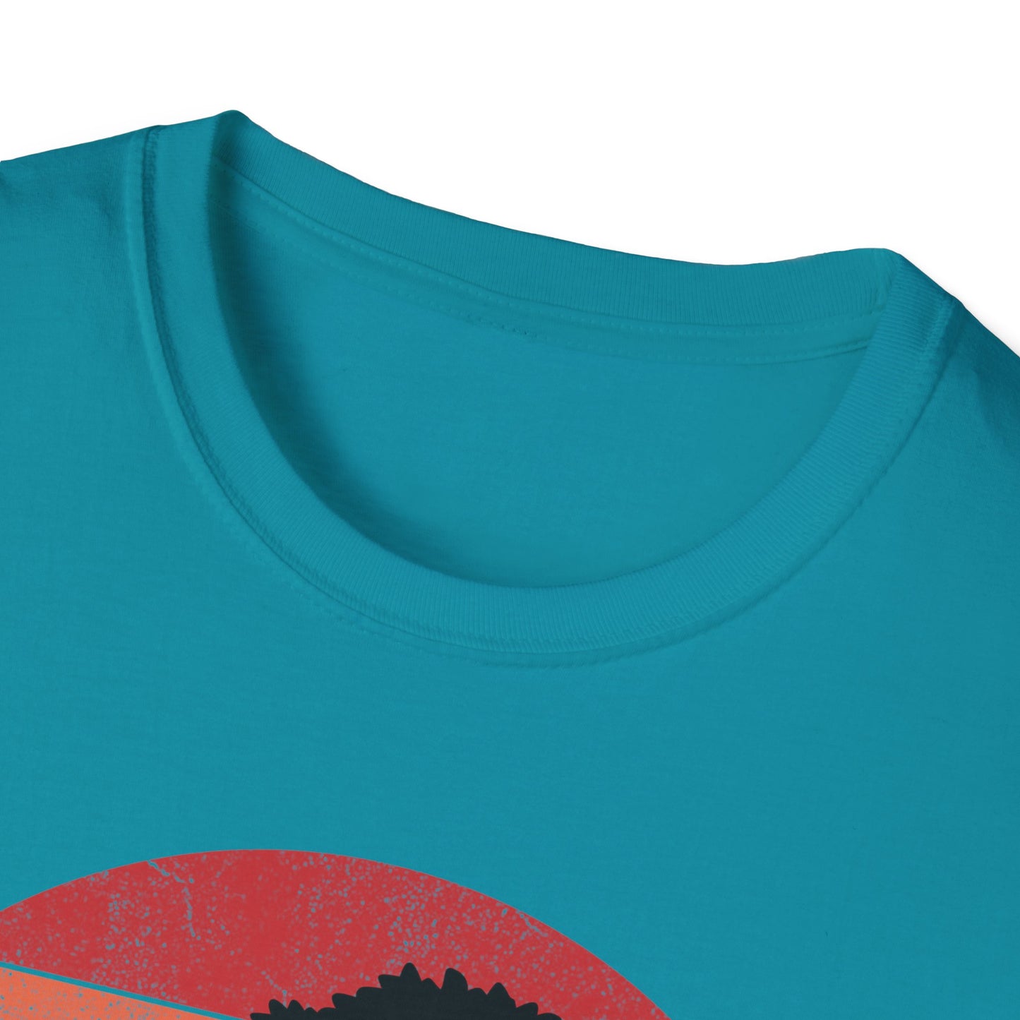 Tshirt A: Classic Sunset Bonsai Shirt, California Vintage-Style Bonsai Tree T-Shirt, Softstyle Bonsai Sunset Tee, Gift for Him