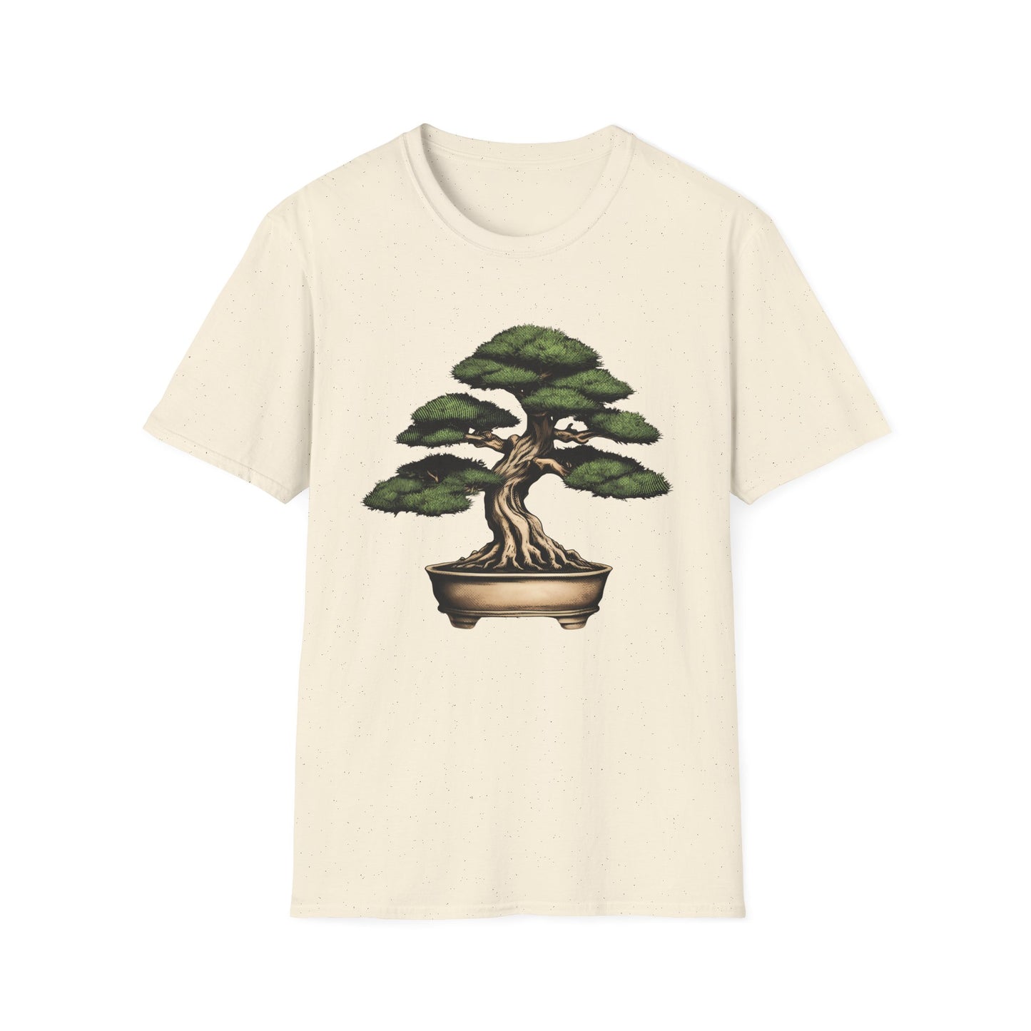 Tshirt D: Bonsai Tree Softstyle T-Shirt, Japanese Garden Tee, Nature Lover Gift, Botanical Shirt