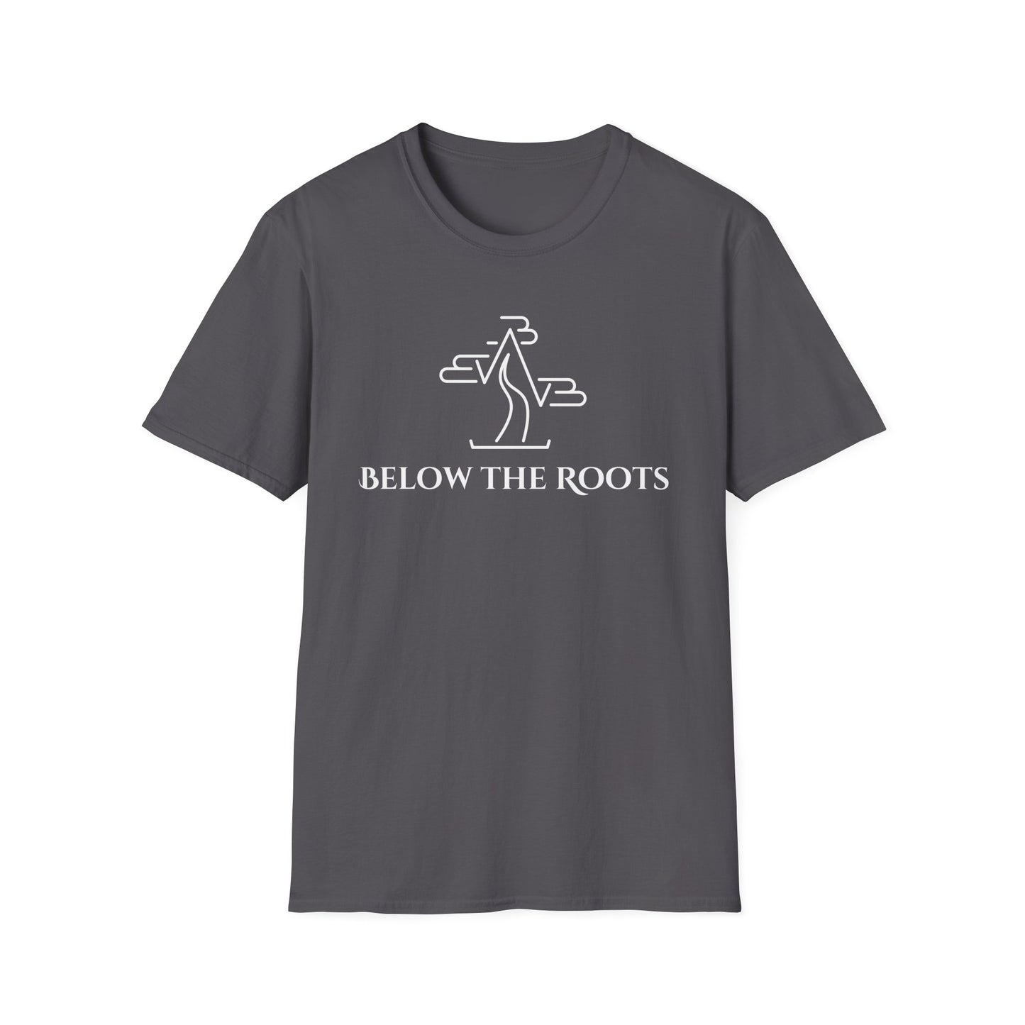 Tshirt F: Below the Roots Brand Logo Softstyle T-Shirt