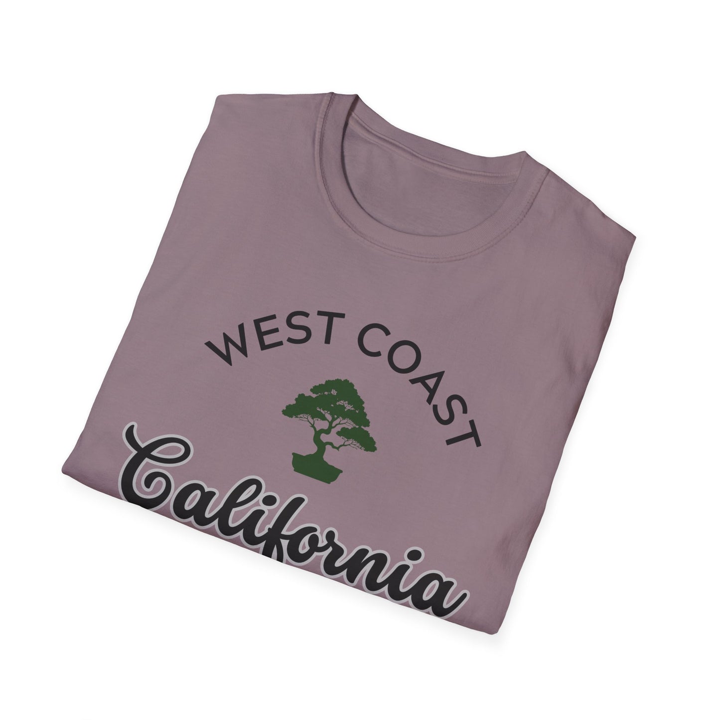 Tshirt 4: West Coast California Bonsai Shirt, Golden State Softstyle Tee, Bonsai Hobby Gift