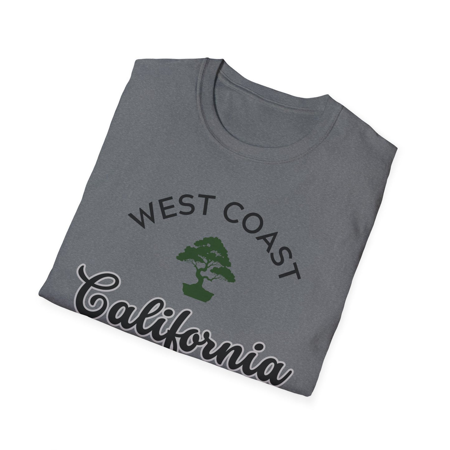 Tshirt 4: West Coast California Bonsai Shirt, Golden State Softstyle Tee, Bonsai Hobby Gift