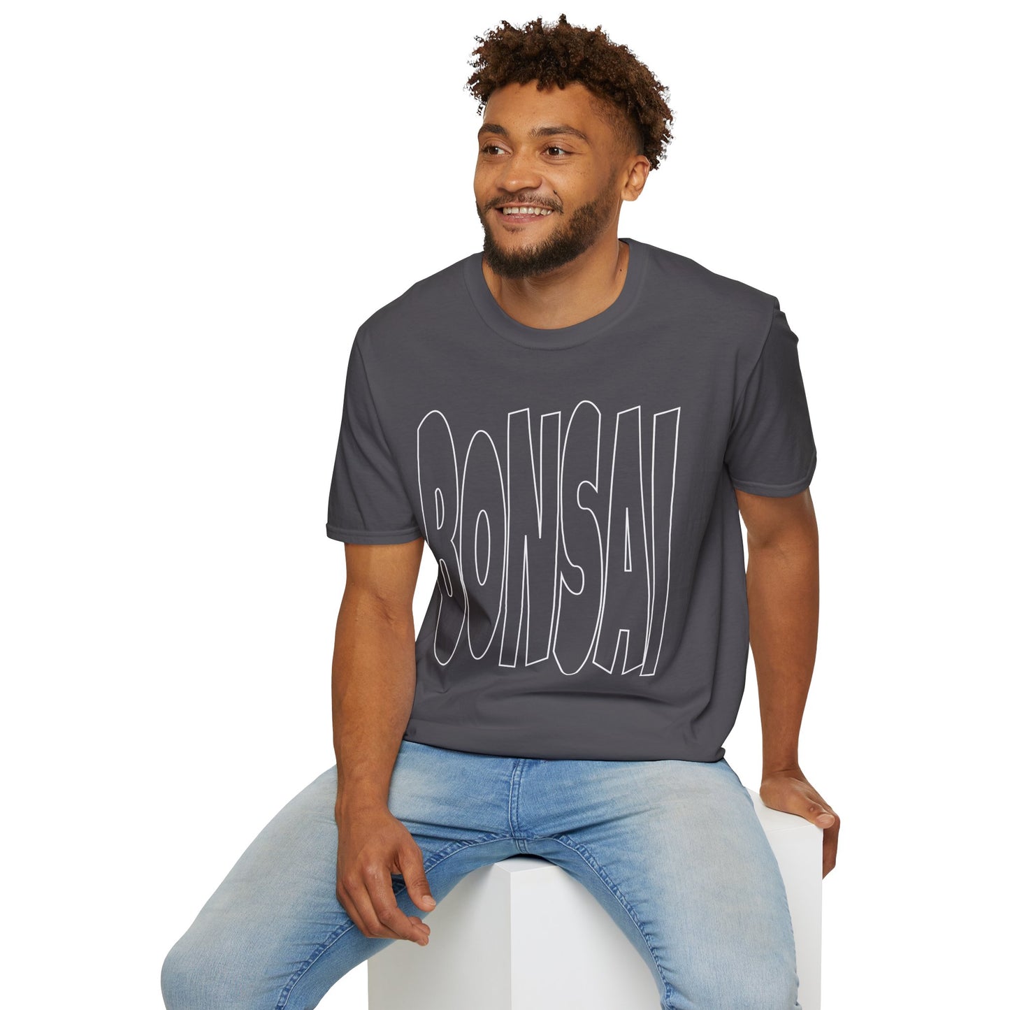 Tshirt C: Bonsai Softstyle Tee, Bonsai Hobby Gift