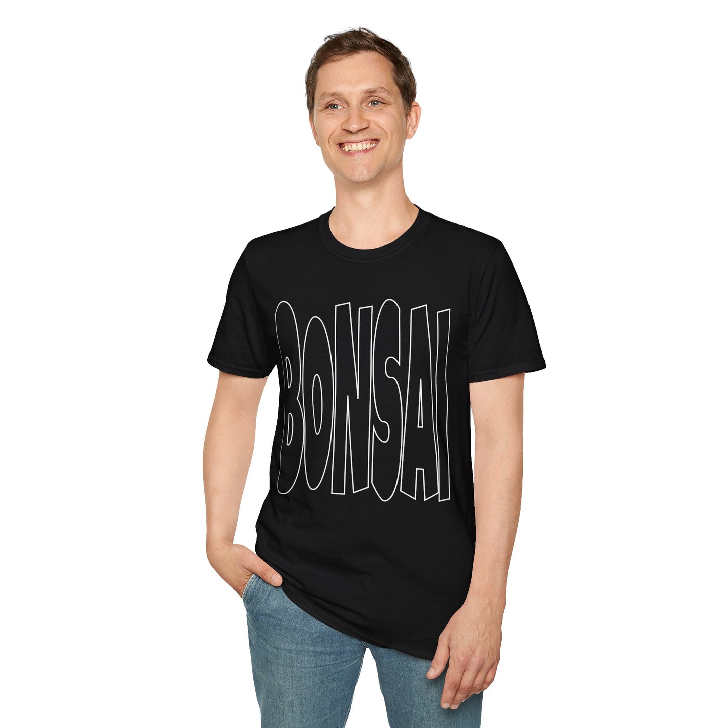 Tshirt C: Bonsai Softstyle Tee, Bonsai Hobby Gift