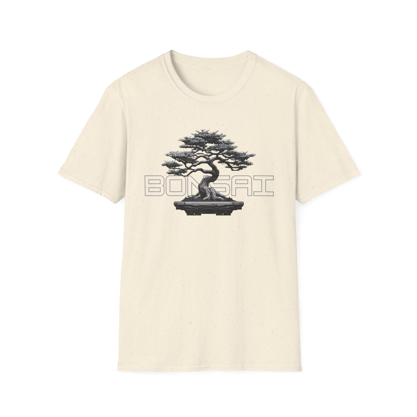 Tshirt B: Bonsai Tree Graphic Tee, Softstyle Unisex Shirt for Bonsai Enthusiasts