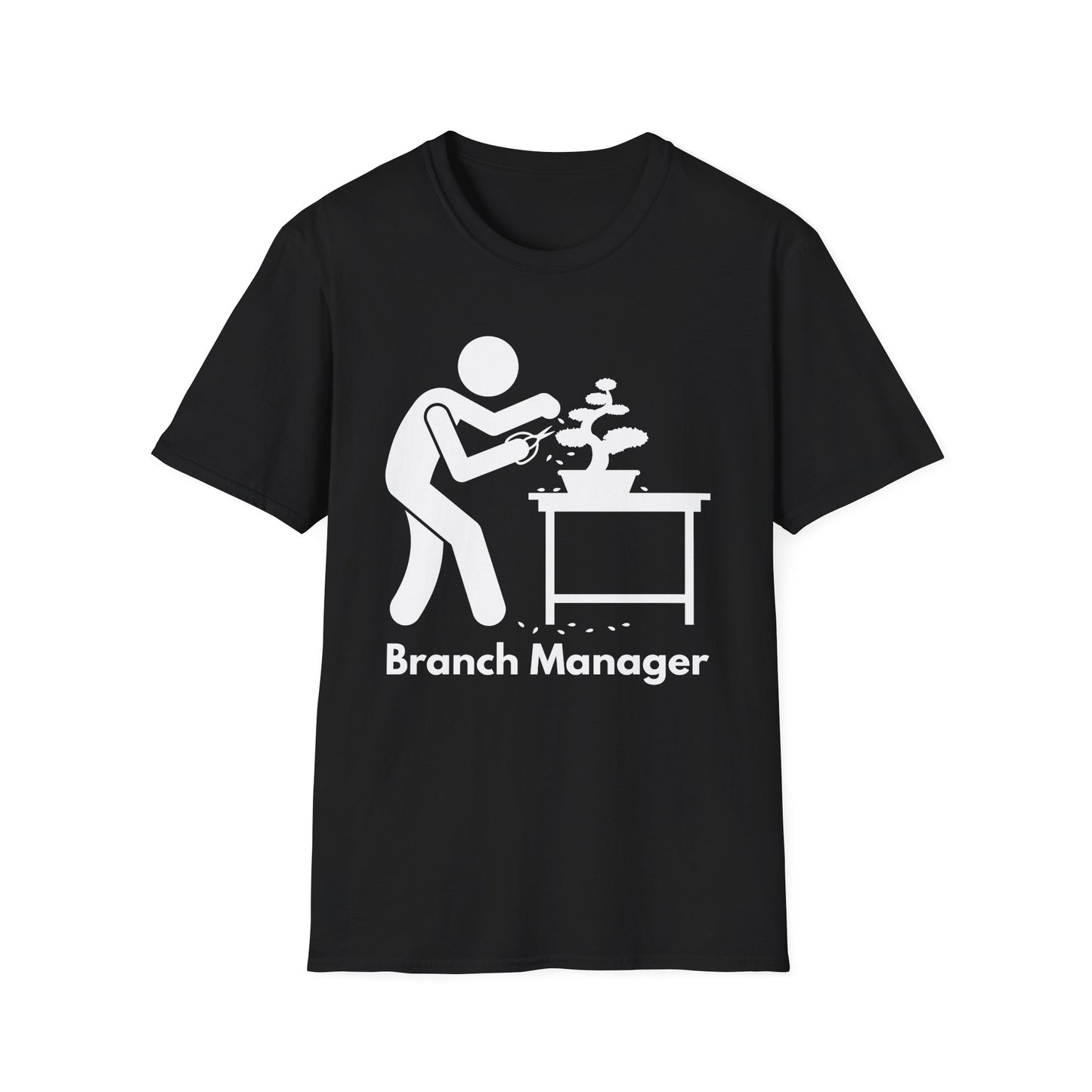 Tshirt 8: Bonsai Branch Manager Softstyle T-Shirt, Funny Bonsai Tree Shirt, Fun Bonsai Tree Lover Gift, Bonsai Tree Enthusiast Tee, Bonsai Humor Tee