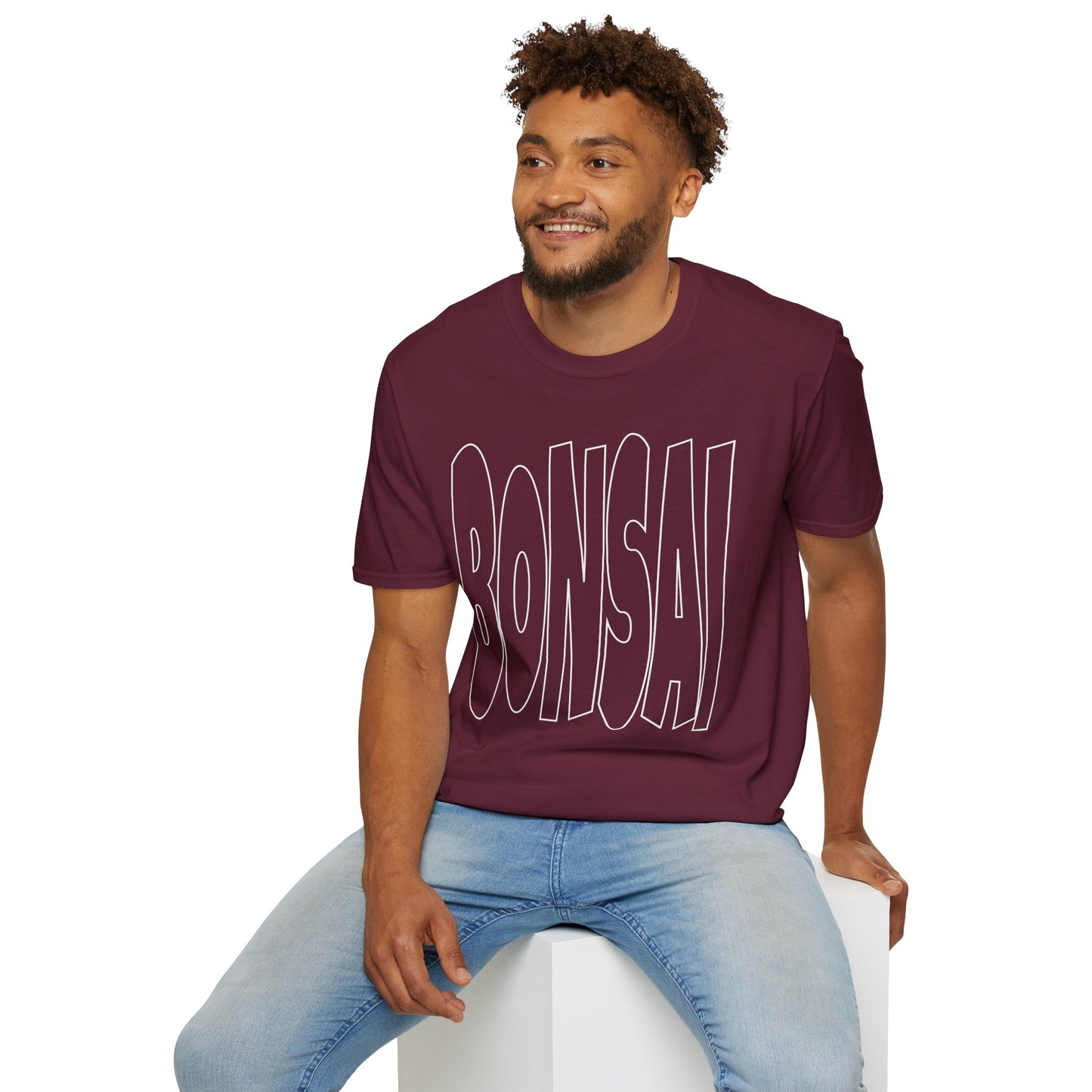 Tshirt C: Bonsai Softstyle Tee, Bonsai Hobby Gift