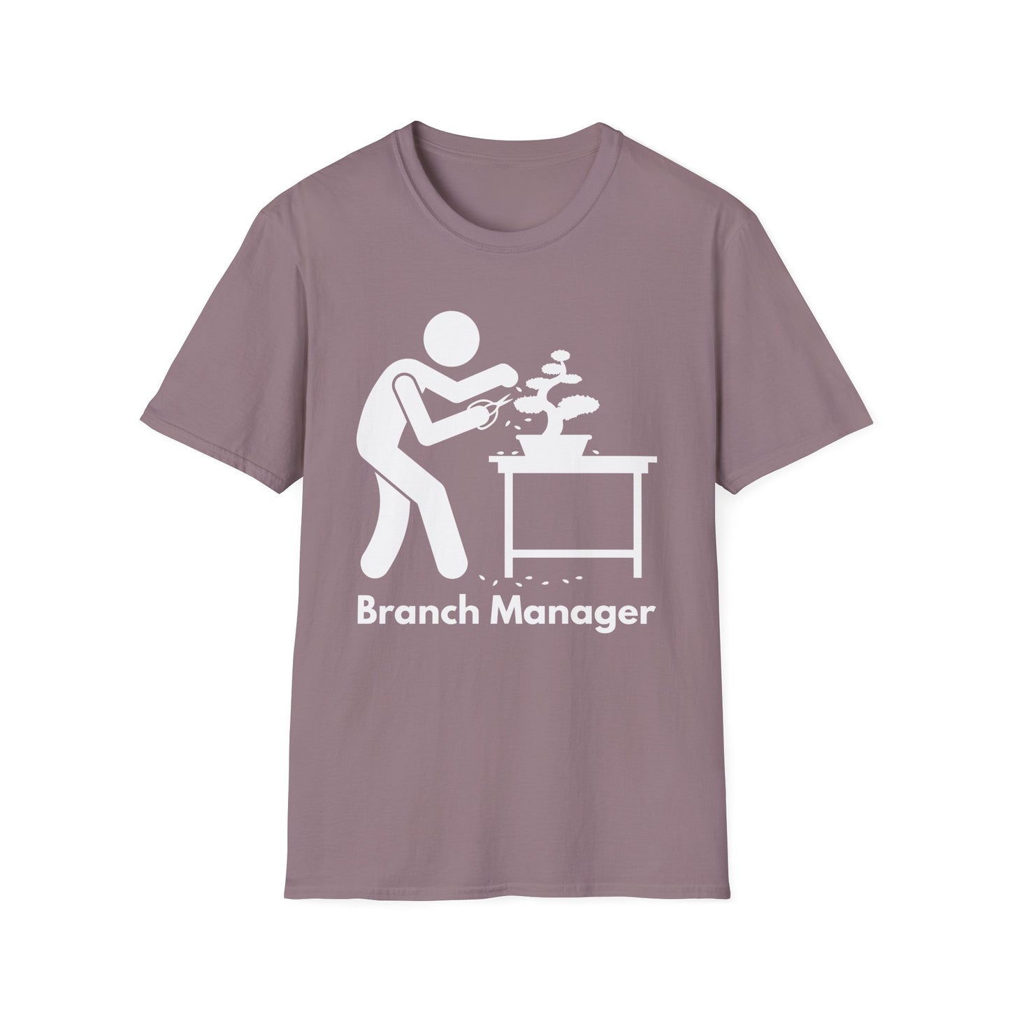 Tshirt 8: Bonsai Branch Manager Softstyle T-Shirt, Funny Bonsai Tree Shirt, Fun Bonsai Tree Lover Gift, Bonsai Tree Enthusiast Tee, Bonsai Humor Tee