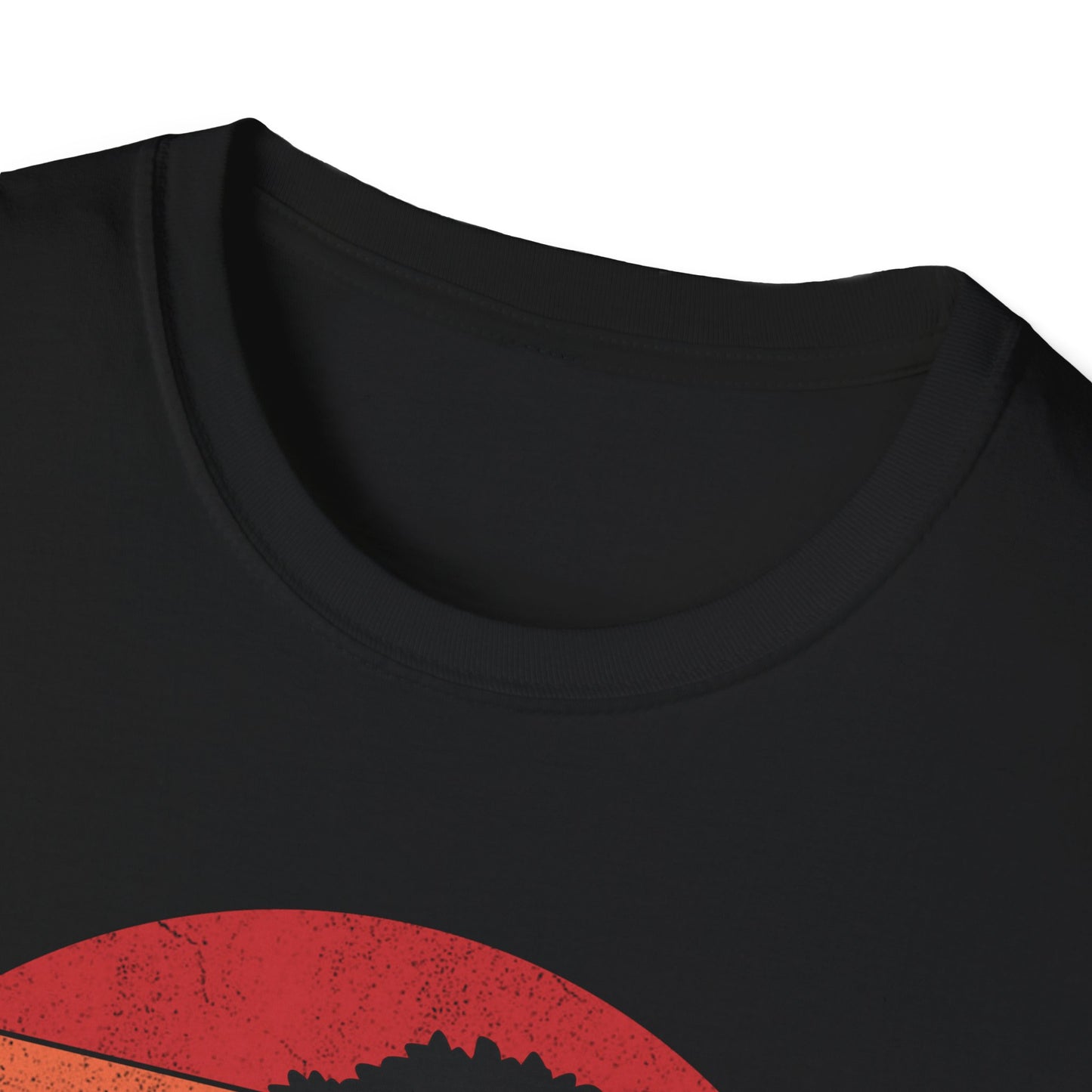 Tshirt A: Classic Sunset Bonsai Shirt, California Vintage-Style Bonsai Tree T-Shirt, Softstyle Bonsai Sunset Tee, Gift for Him
