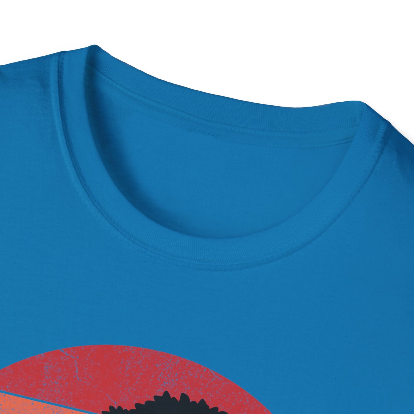 Tshirt A: Classic Sunset Bonsai Shirt, California Vintage-Style Bonsai Tree T-Shirt, Softstyle Bonsai Sunset Tee, Gift for Him