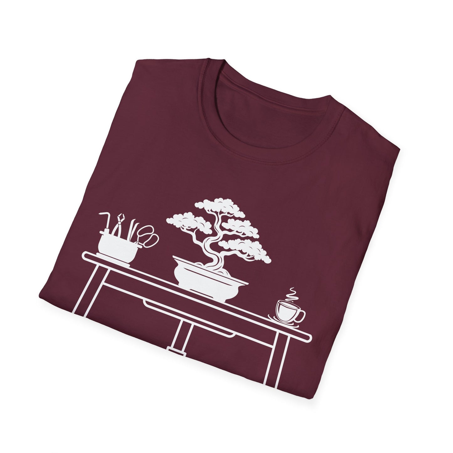 Tshirt 9: Branch Office Bonsai T-Shirt, Funny Bonsai Tree Softstyle Shirt, Bonsai Tools, Coffee, Bonsai Office Tee