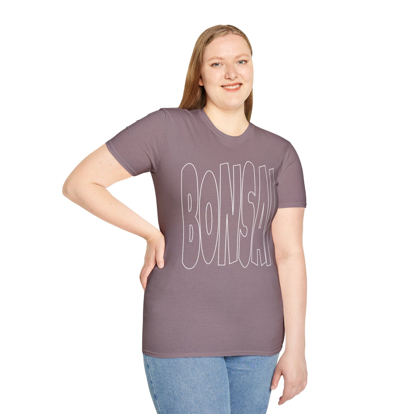 Tshirt C: Bonsai Softstyle Tee, Bonsai Hobby Gift
