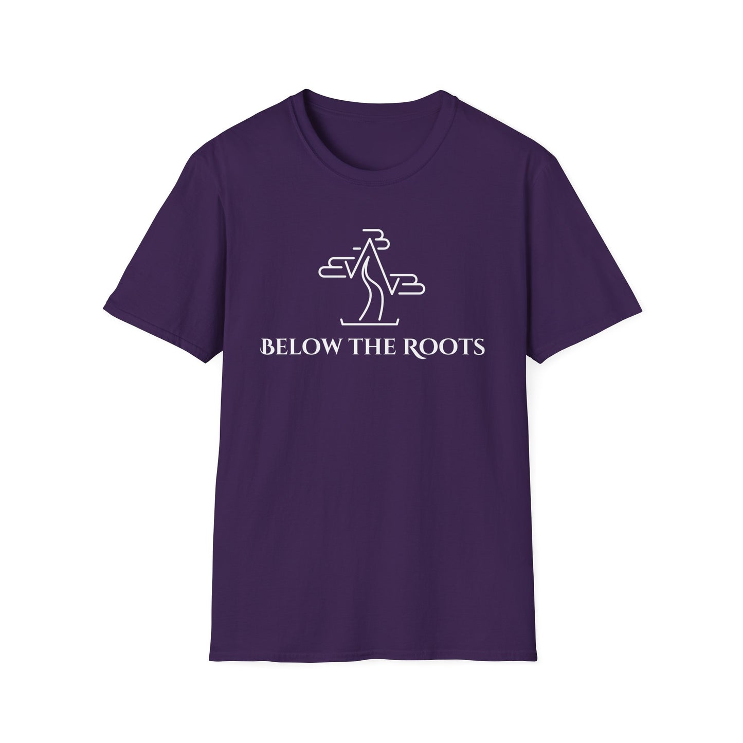 Tshirt F: Below the Roots Brand Logo Softstyle T-Shirt