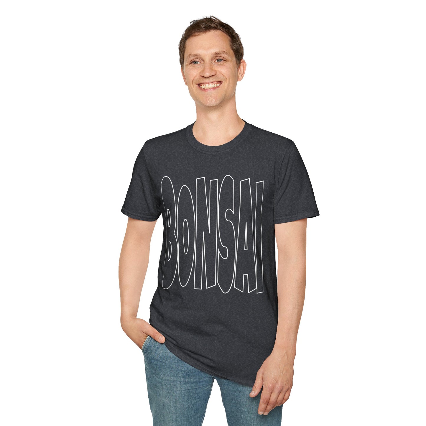 Tshirt C: Bonsai Softstyle Tee, Bonsai Hobby Gift