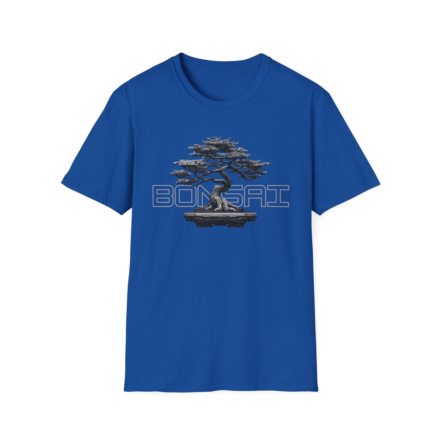 Tshirt B: Bonsai Tree Graphic Tee, Softstyle Unisex Shirt for Bonsai Enthusiasts