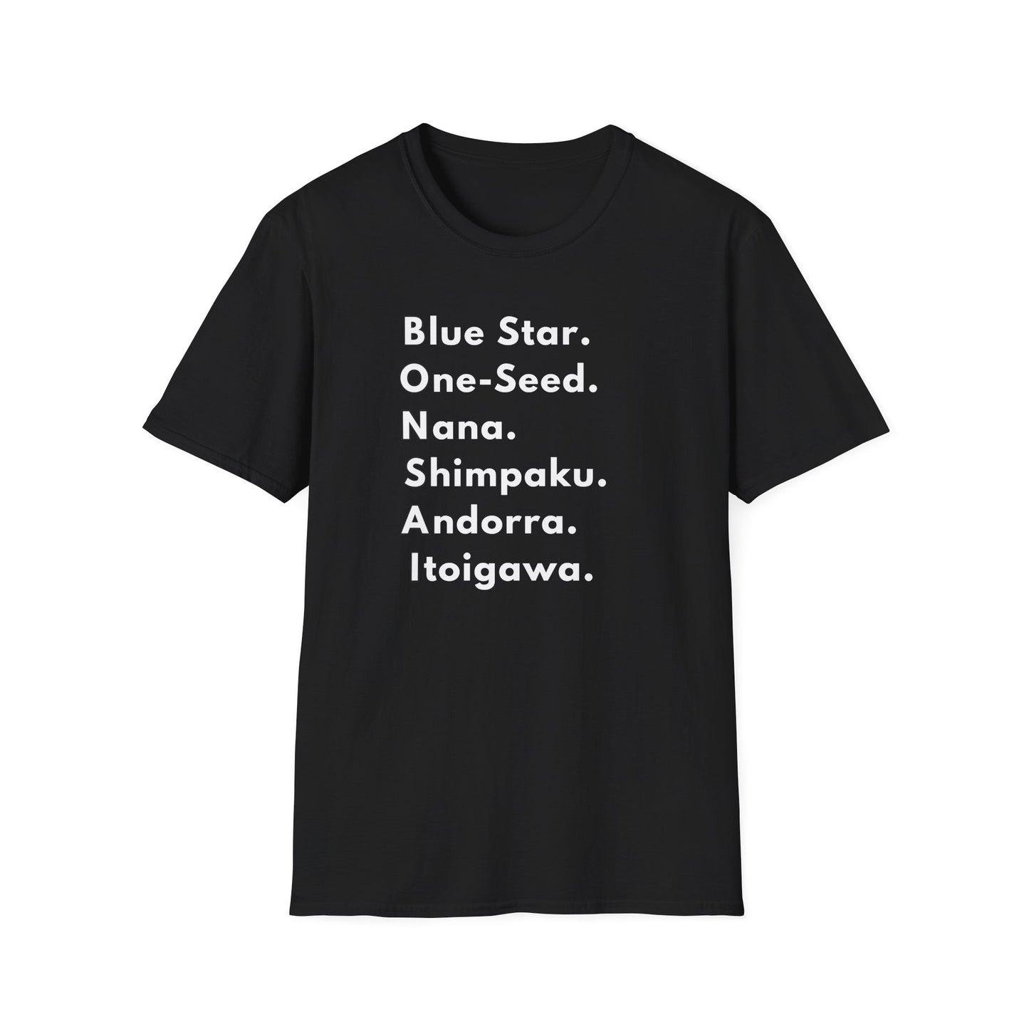 Tshirt: Bonsai Word Art Softstyle T-Shirt, Bonsai Tree Tee Spells Bonsai With Juniper Tree Varieties, Bonsai Enthusiast Gift for Him, Tree Type Top