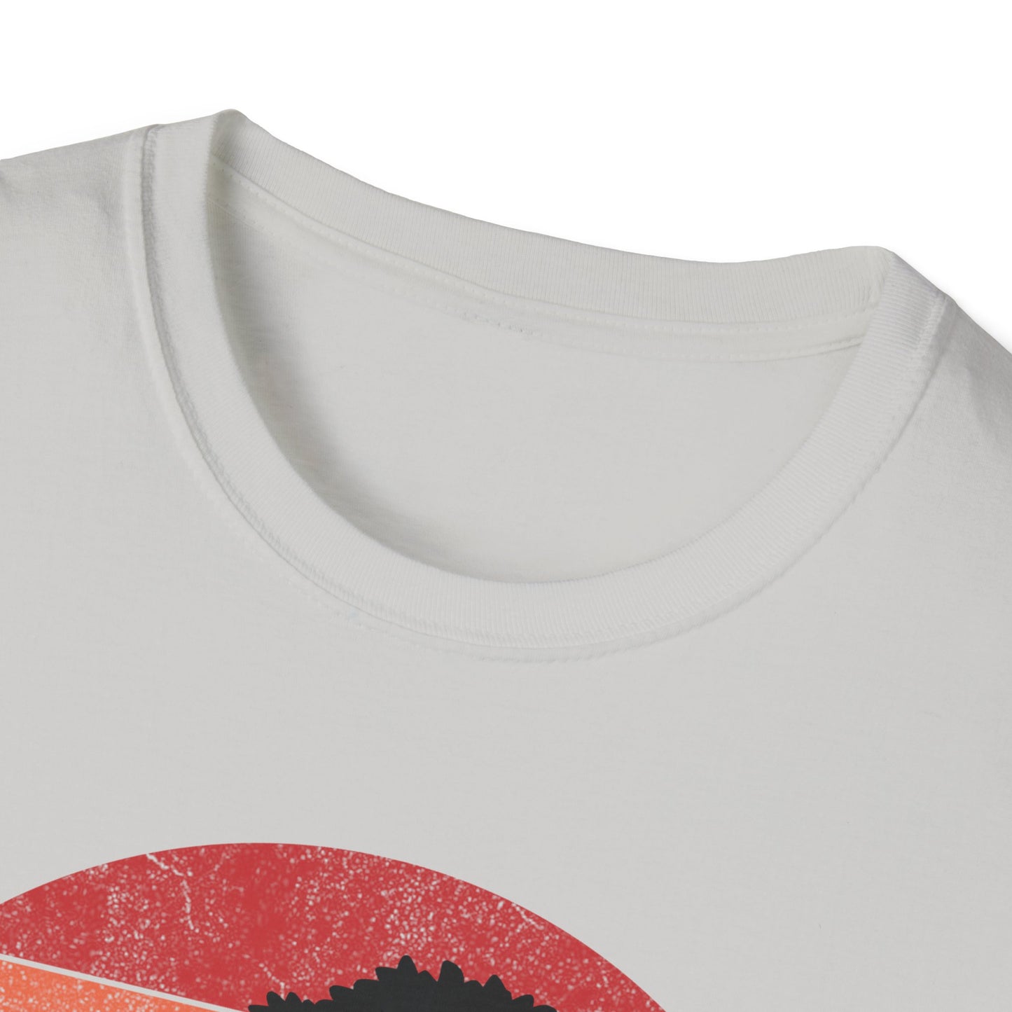 Tshirt A: Classic Sunset Bonsai Shirt, California Vintage-Style Bonsai Tree T-Shirt, Softstyle Bonsai Sunset Tee, Gift for Him