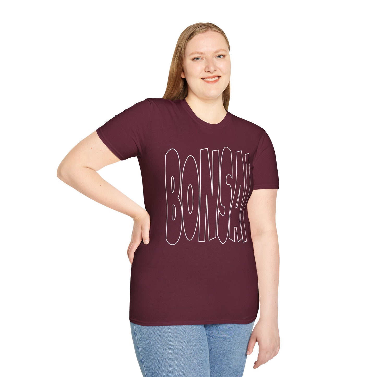 Tshirt C: Bonsai Softstyle Tee, Bonsai Hobby Gift